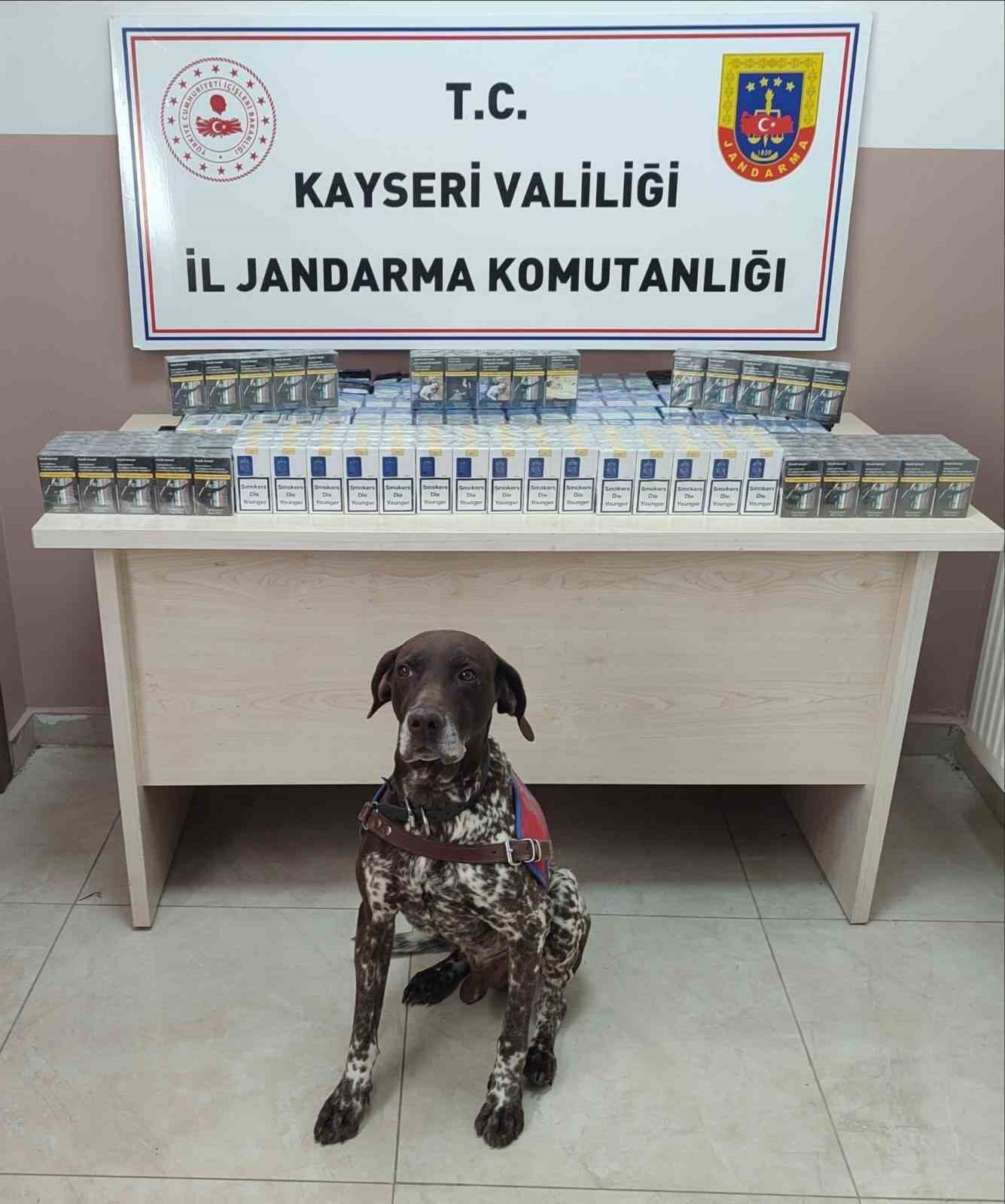 Kayseri’de kaçak sigara operasyonu