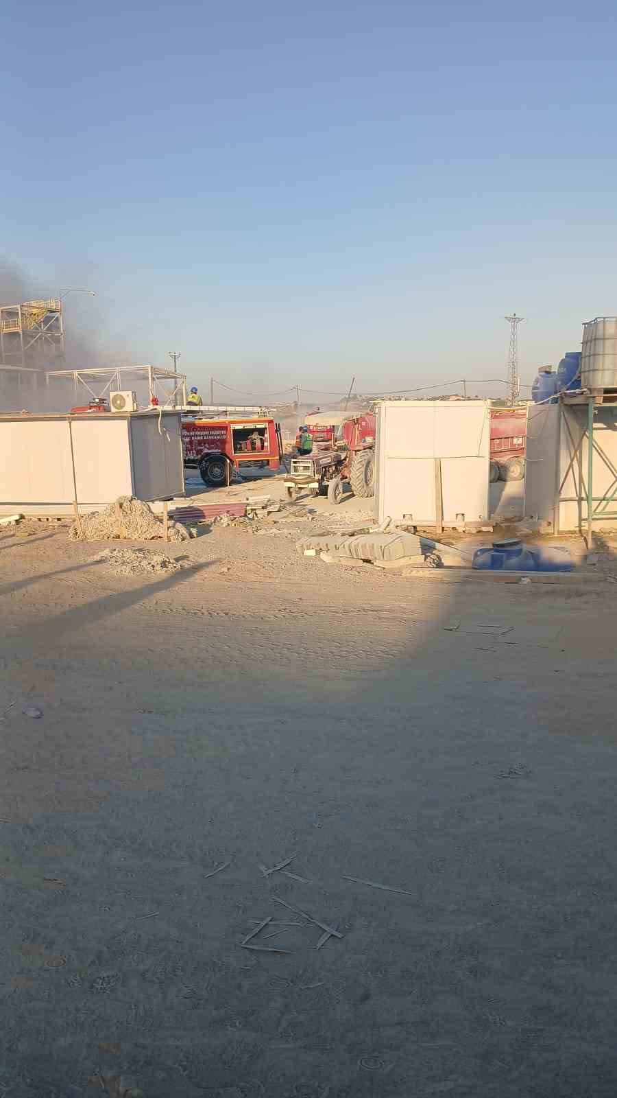 Organize sanayide yangın