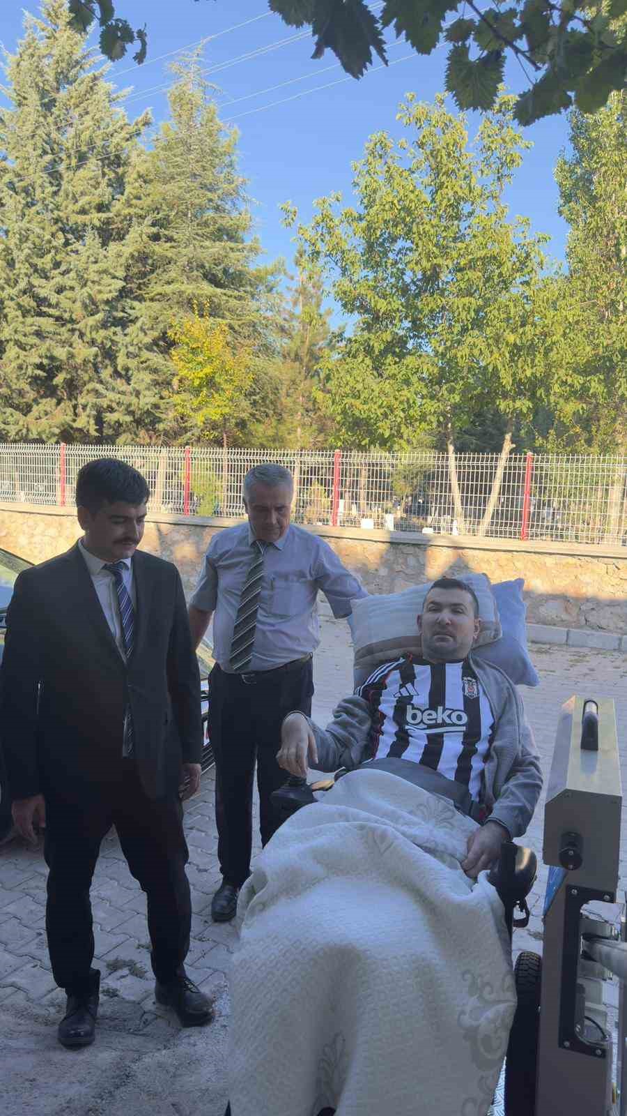 Yapılan düzenekle 6 metrekarelik dünyası genişleyecek