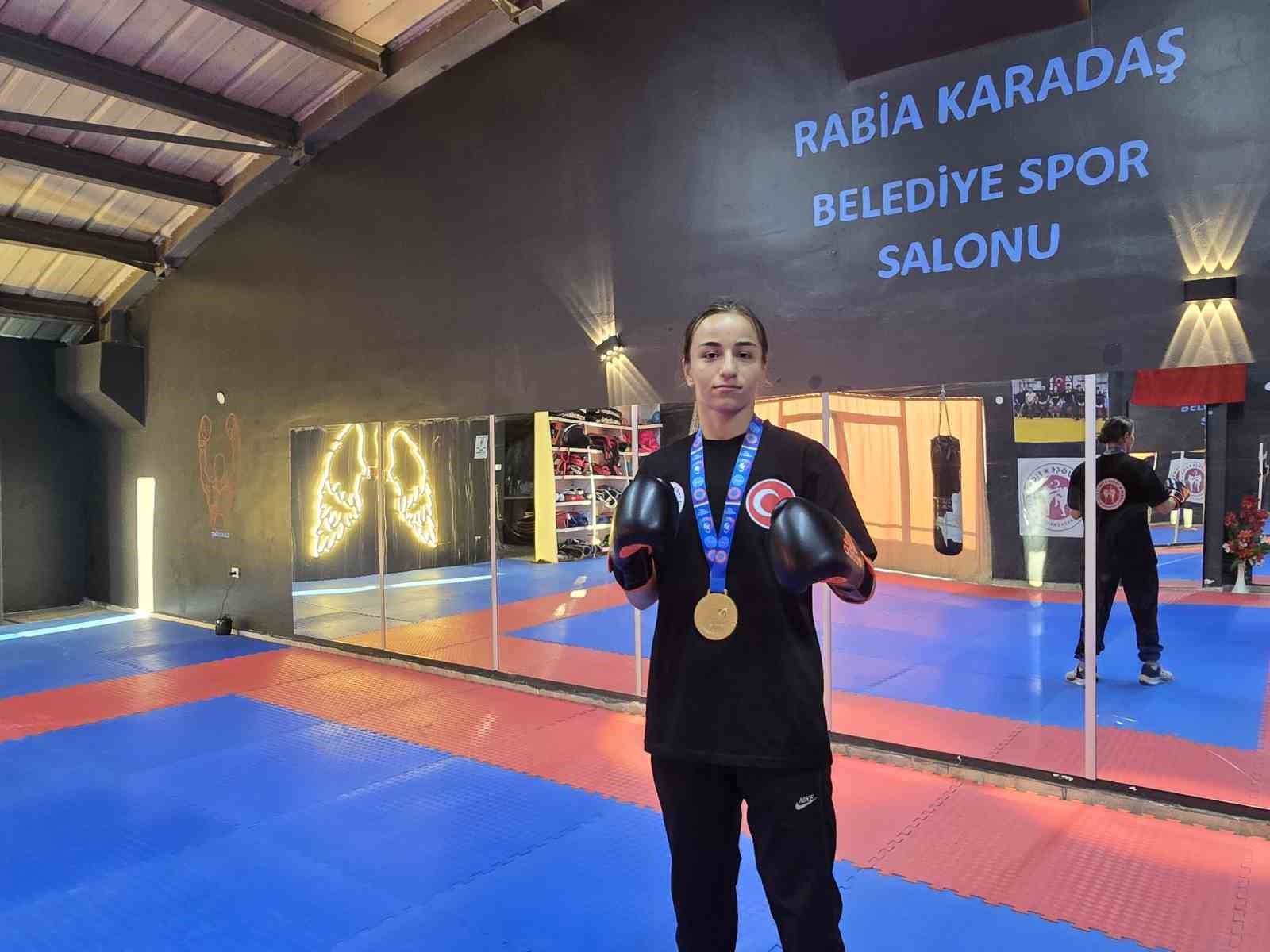 Yozgat’ta köyde yaşayan genç sporcu Avrupa Şampiyonu oldu
