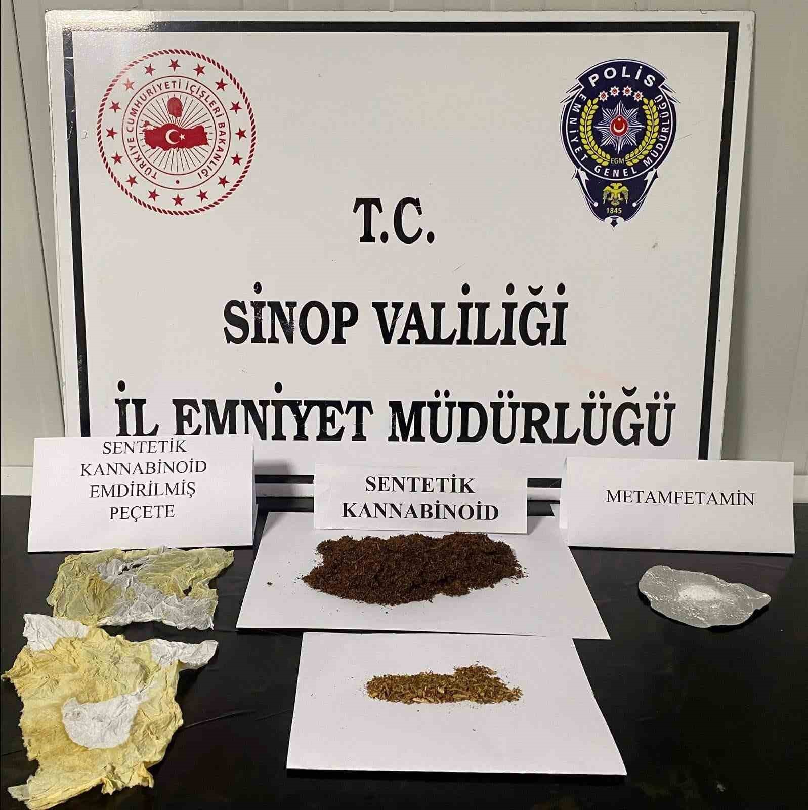 Sinop’ta uyuşturucu operasyonu: 2 şüpheli tutuklandı