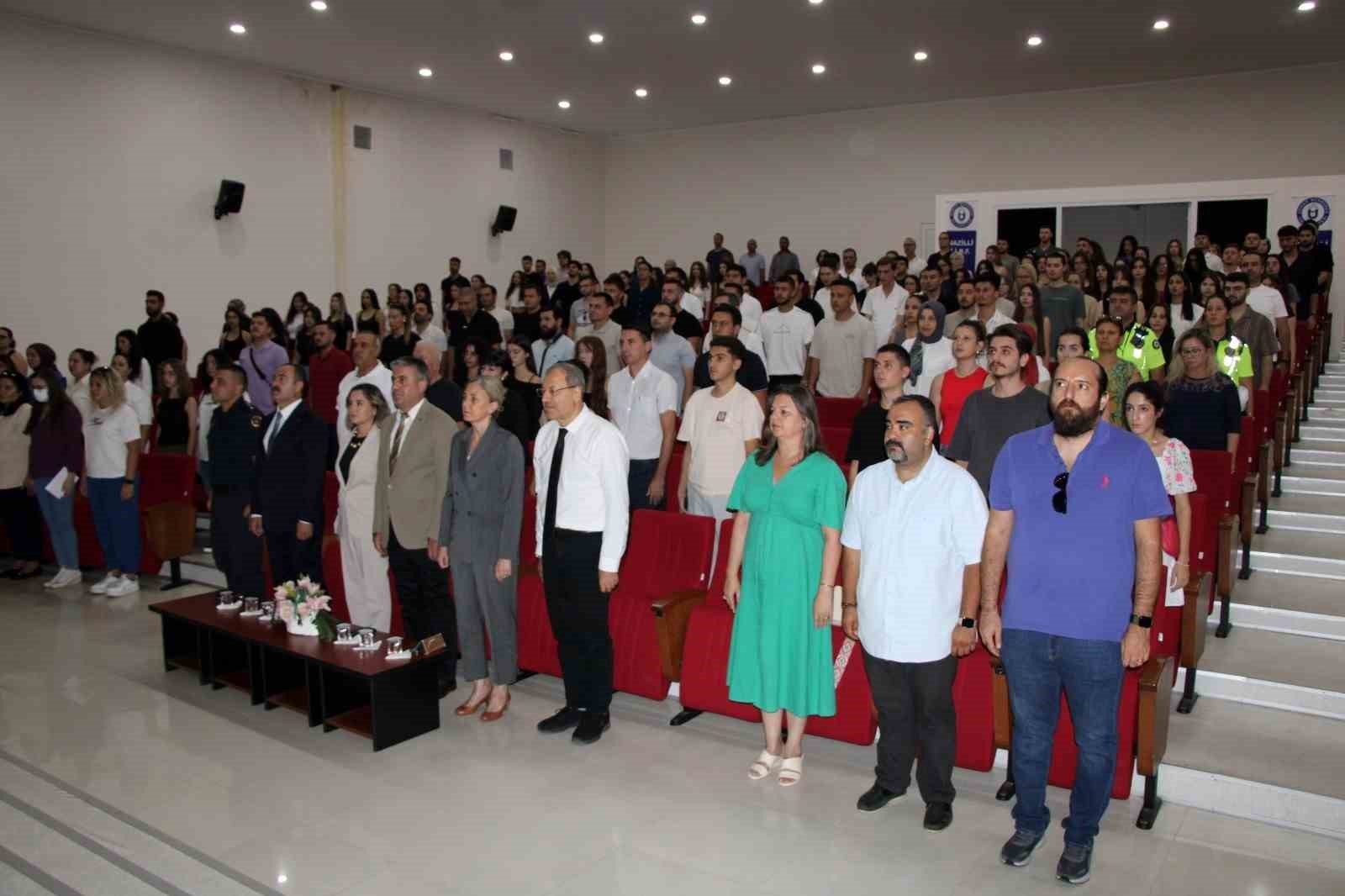 ADÜ&rsquo;de Şehit Polis Memuru Şeyda Yılmaz anısına program düzenledi