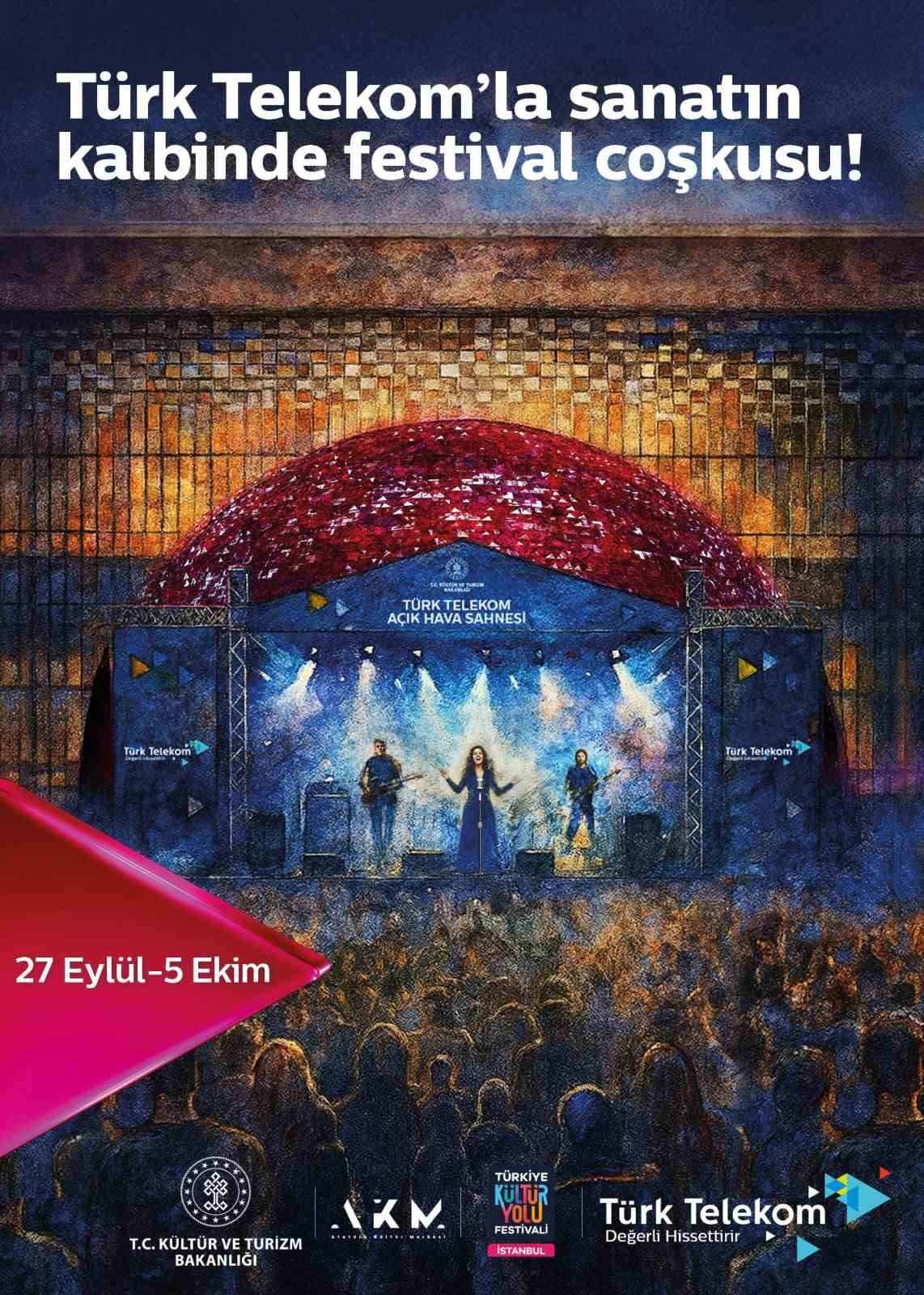 İstanbul Kültür Yolu Festivali, bu yıl da AKM’de sanatseverleri ağırlayacak