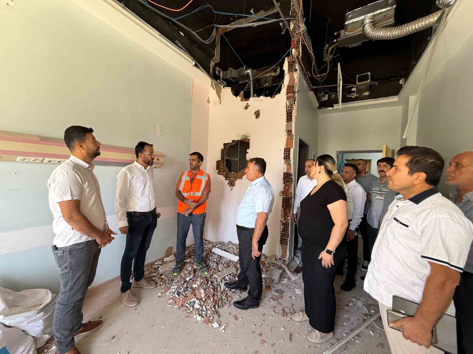 Kahta Devlet Hastanesinde bir ilk anjiyo ünitesi kuruluyor