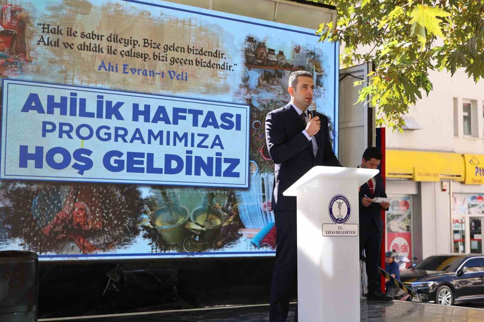 Tavas’ta Ahilik Haftası etkinliklerle kutlandı
