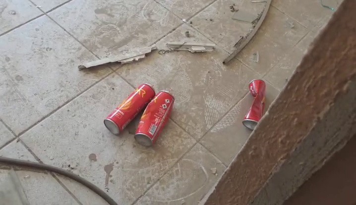 Eski dershane binası madde bağımlılarının yuvası haline geldi