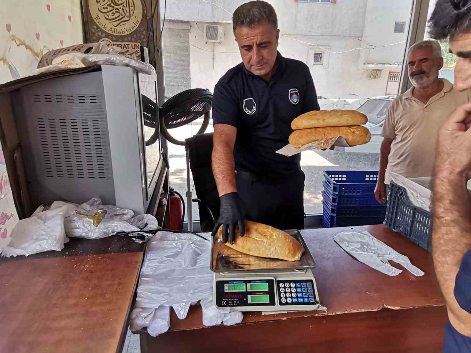 Kahta Belediyesi’nden fırınlarda sıkı denetim
