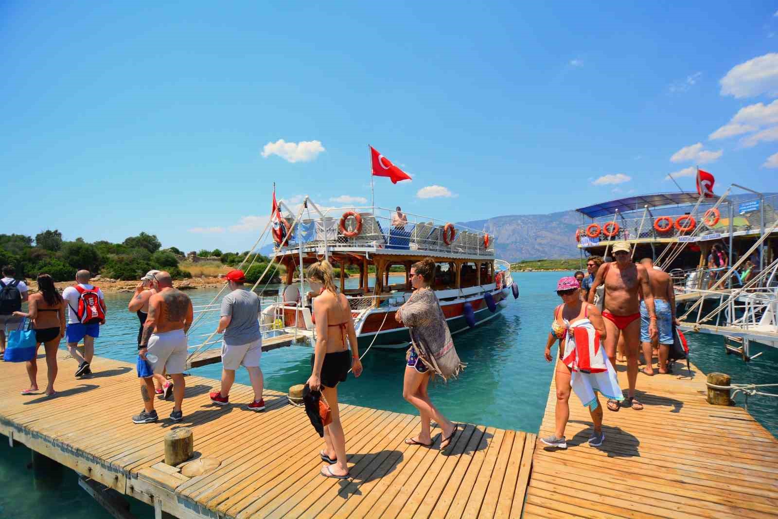 Muğla&rsquo;ya gelen turist sayısında y&uuml;zde 3&rsquo;l&uuml;k d&uuml;ş&uuml;ş devam ediyor
