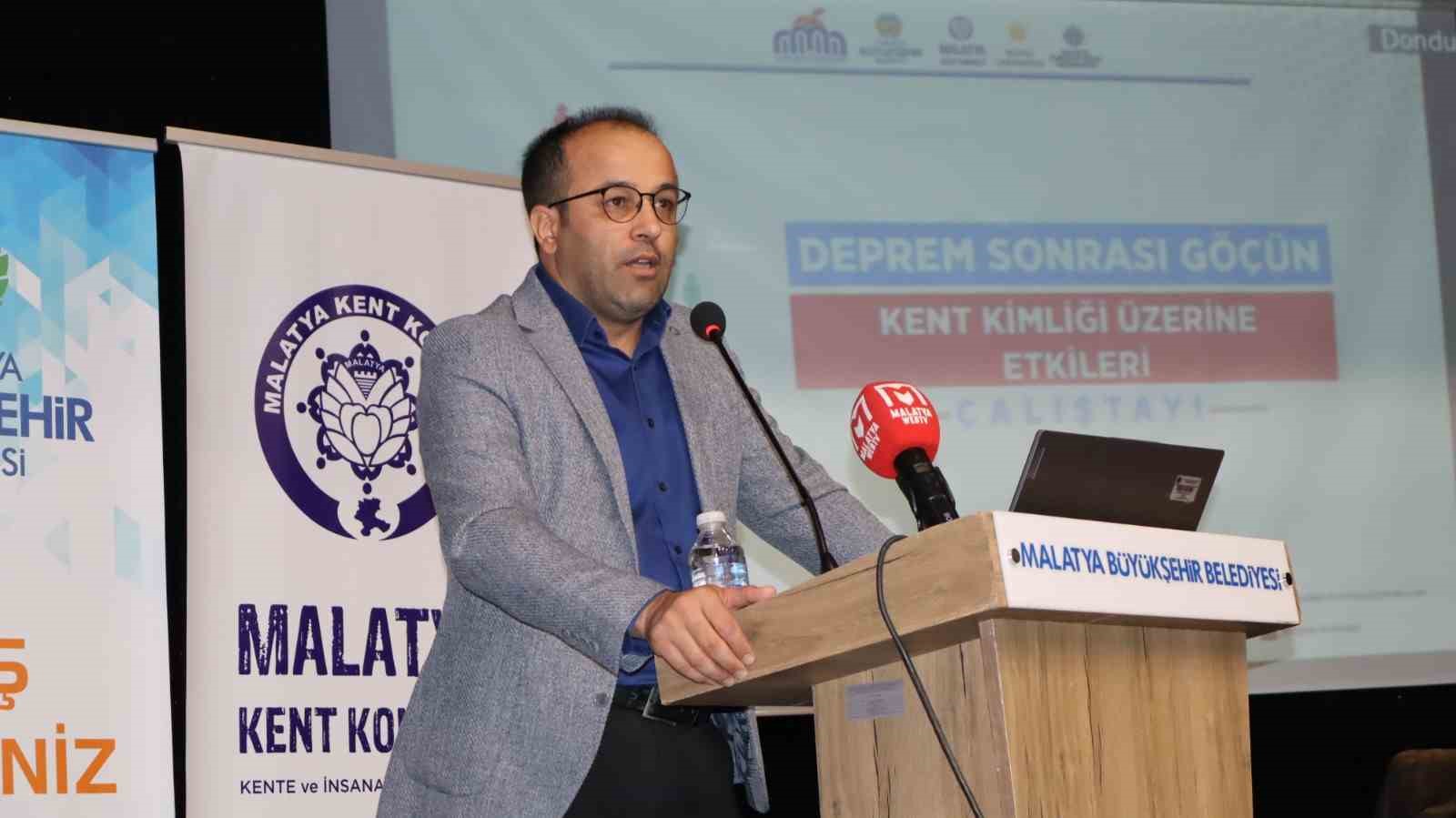 Malatya&rsquo;da g&ouml;&ccedil; &ccedil;alıştayı
