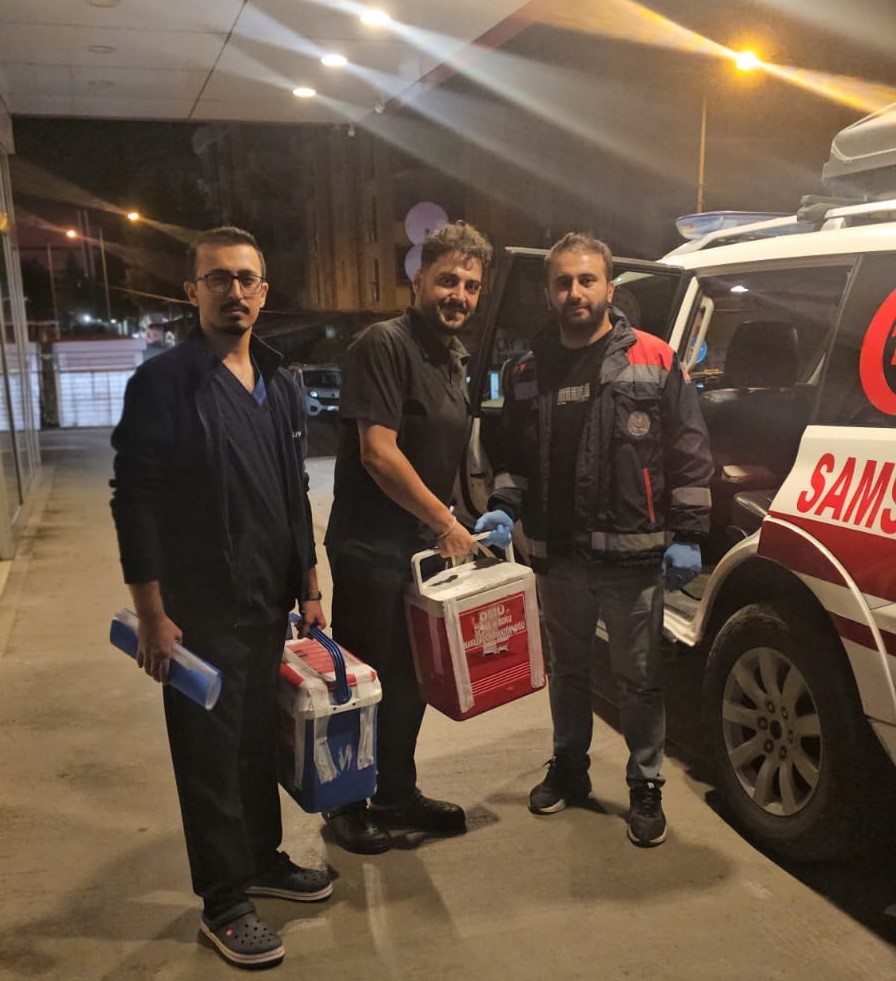 Samsun’da organ bağışı 3 hastaya umut oldu