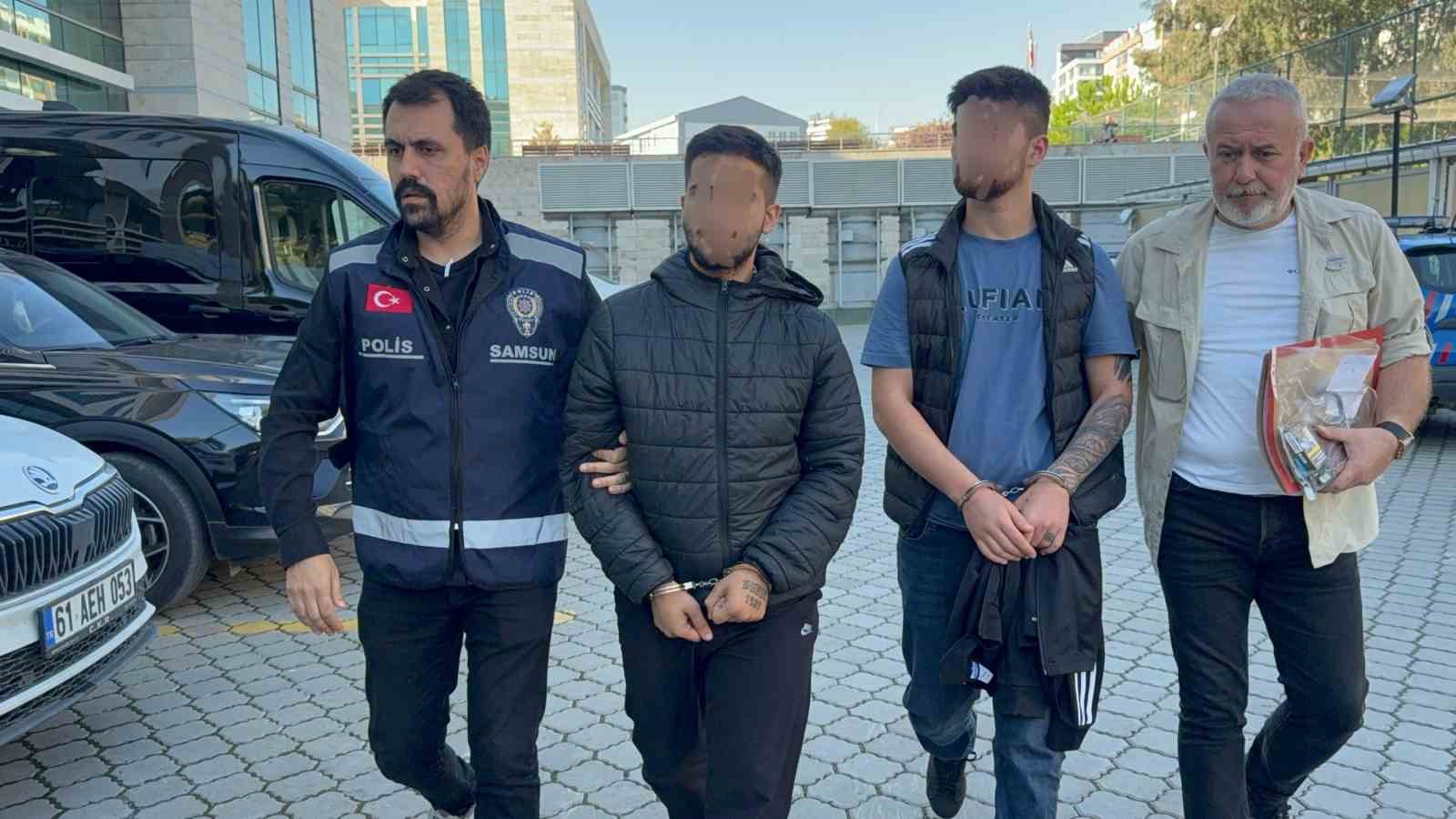 Samsun’da gasp ve yaralama: 2 tutuklama, 1 ev hapsi