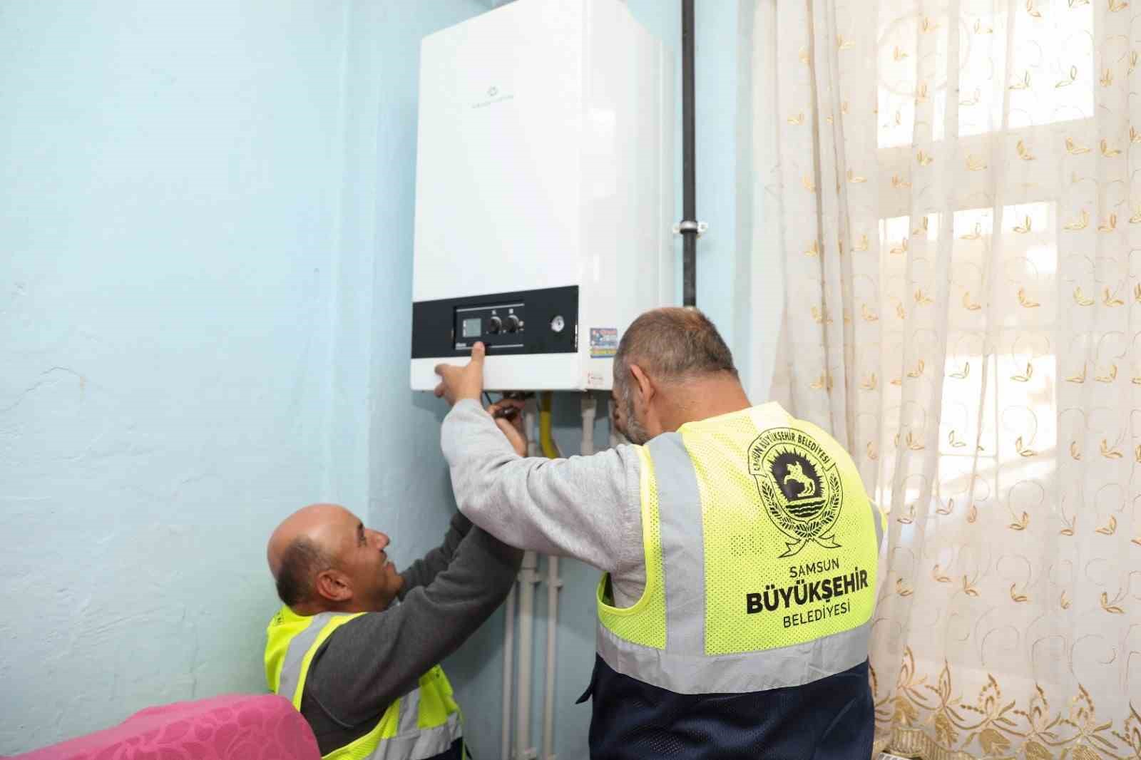 Samsun’un hava kalitesini iyileştiren proje: 461 konut temiz yakıtla buluştu