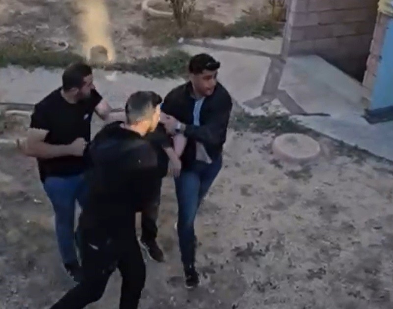 Cezaevi firarisinin yakalandığı anlar kameraya yansıdı