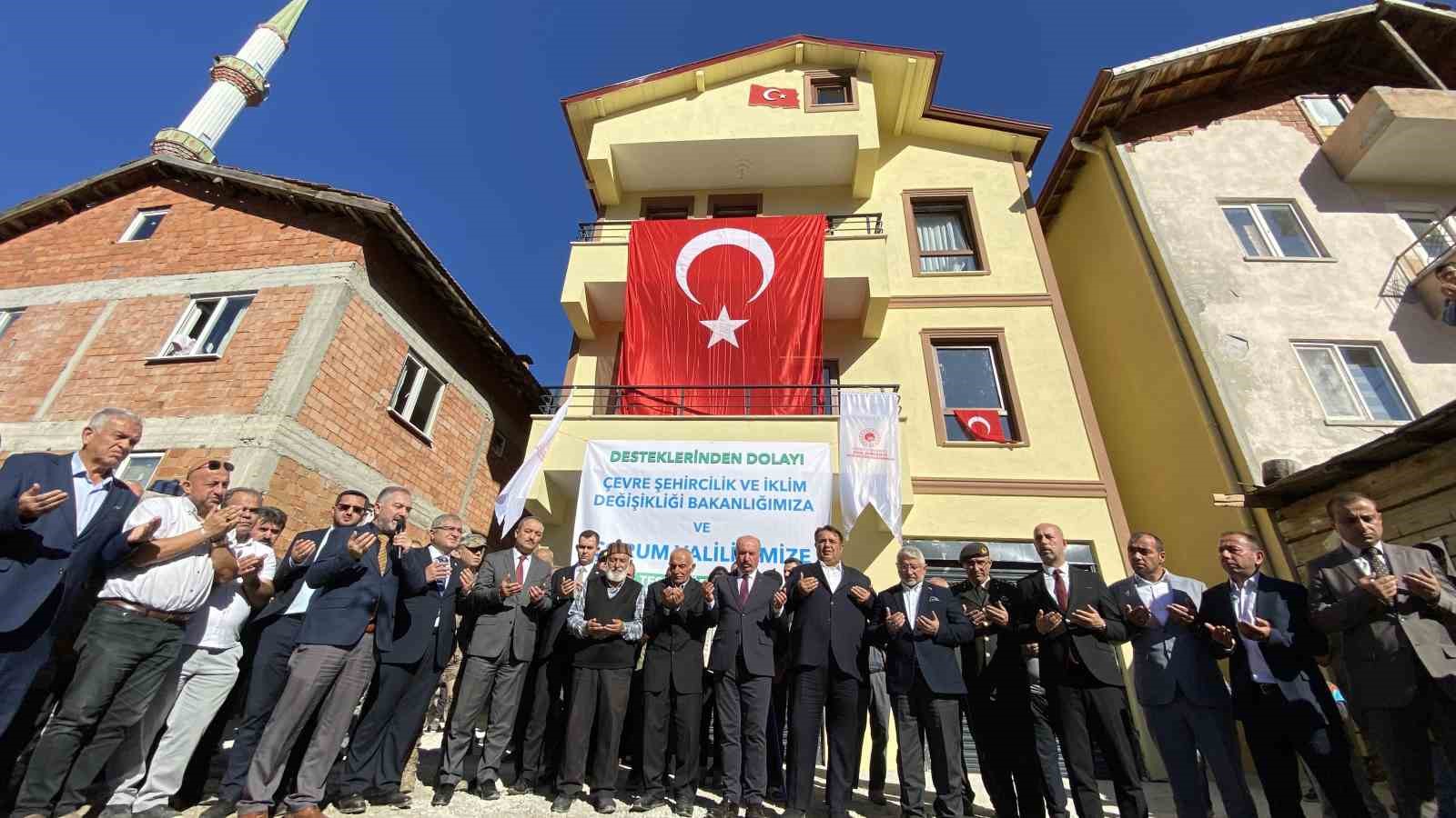 Şehit Mustafa Uslu’nun hayalini devlet gerçekleştirdi, ailesi yeni evine kavuştu