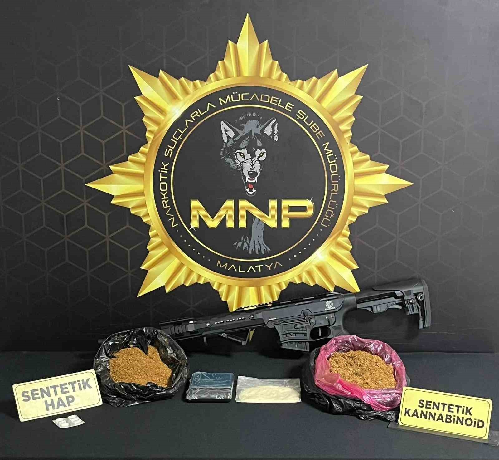 Malatya’da zehir tacirlerine darbe: 26 tutuklama