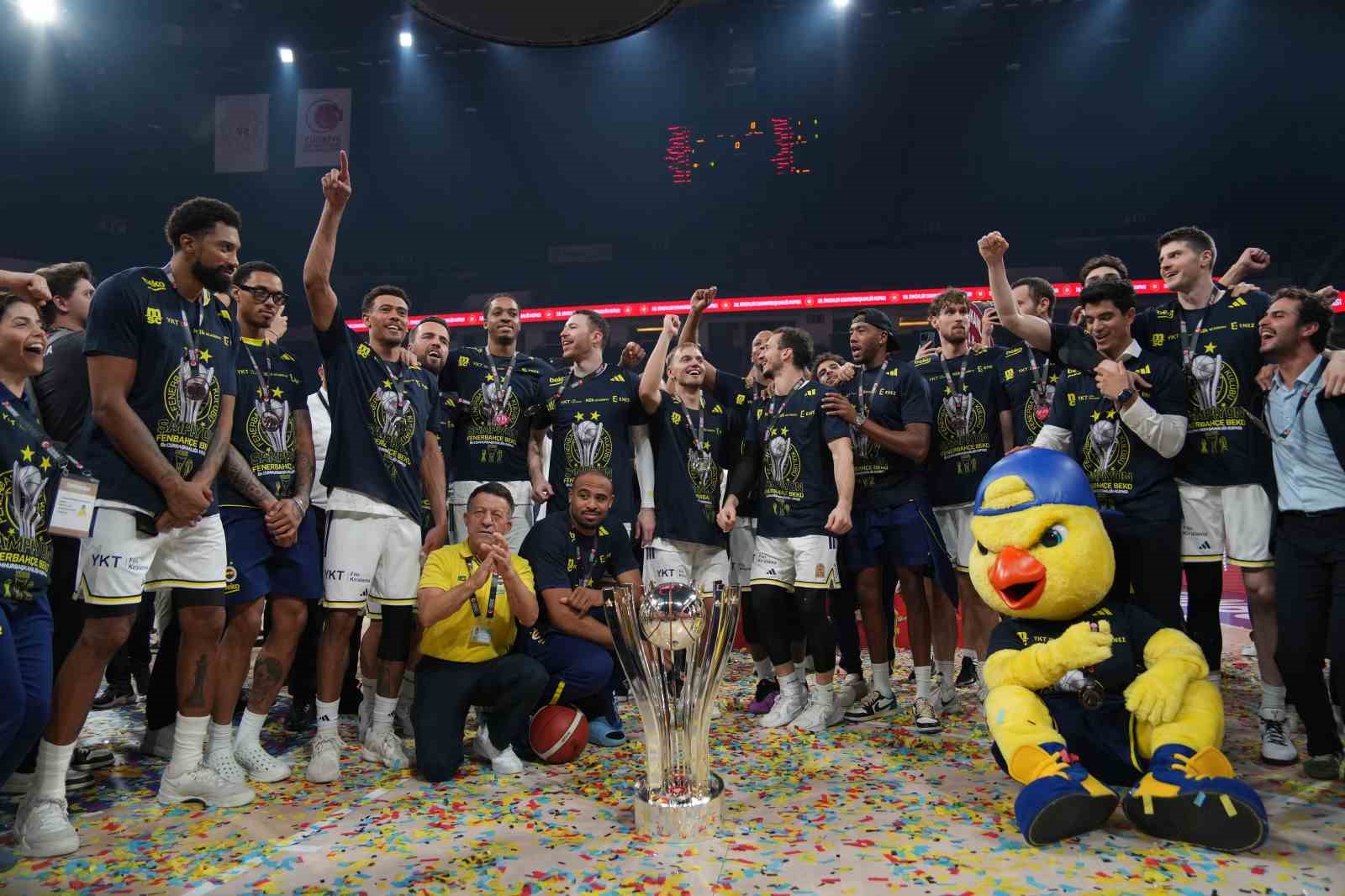 Fenerbah&ccedil;e, Erkekler Cumhurbaşkanlığı Kupası&rsquo;nı 8. kez kazandı
