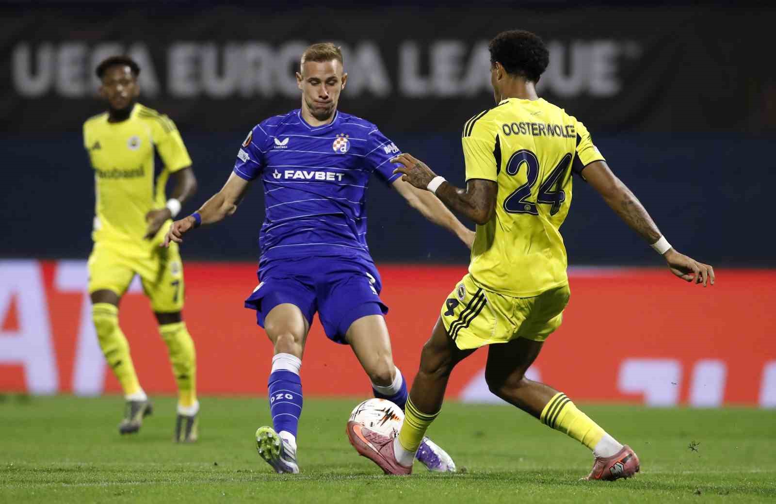 UEFA Avrupa Ligi: Dinamo Zagreb: 3 - Fenerbahçe: 1 (Maç sonucu)
