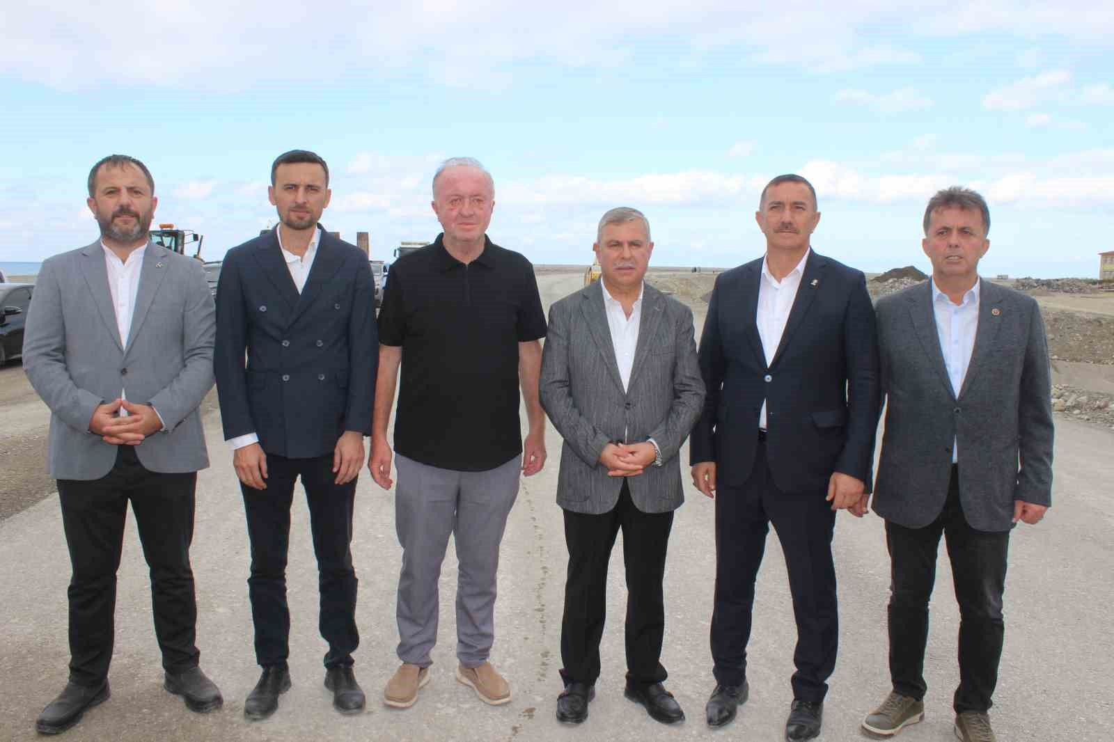 Türkeli Sahil Yolu, kasım ayı sonunda tamamlanacak
