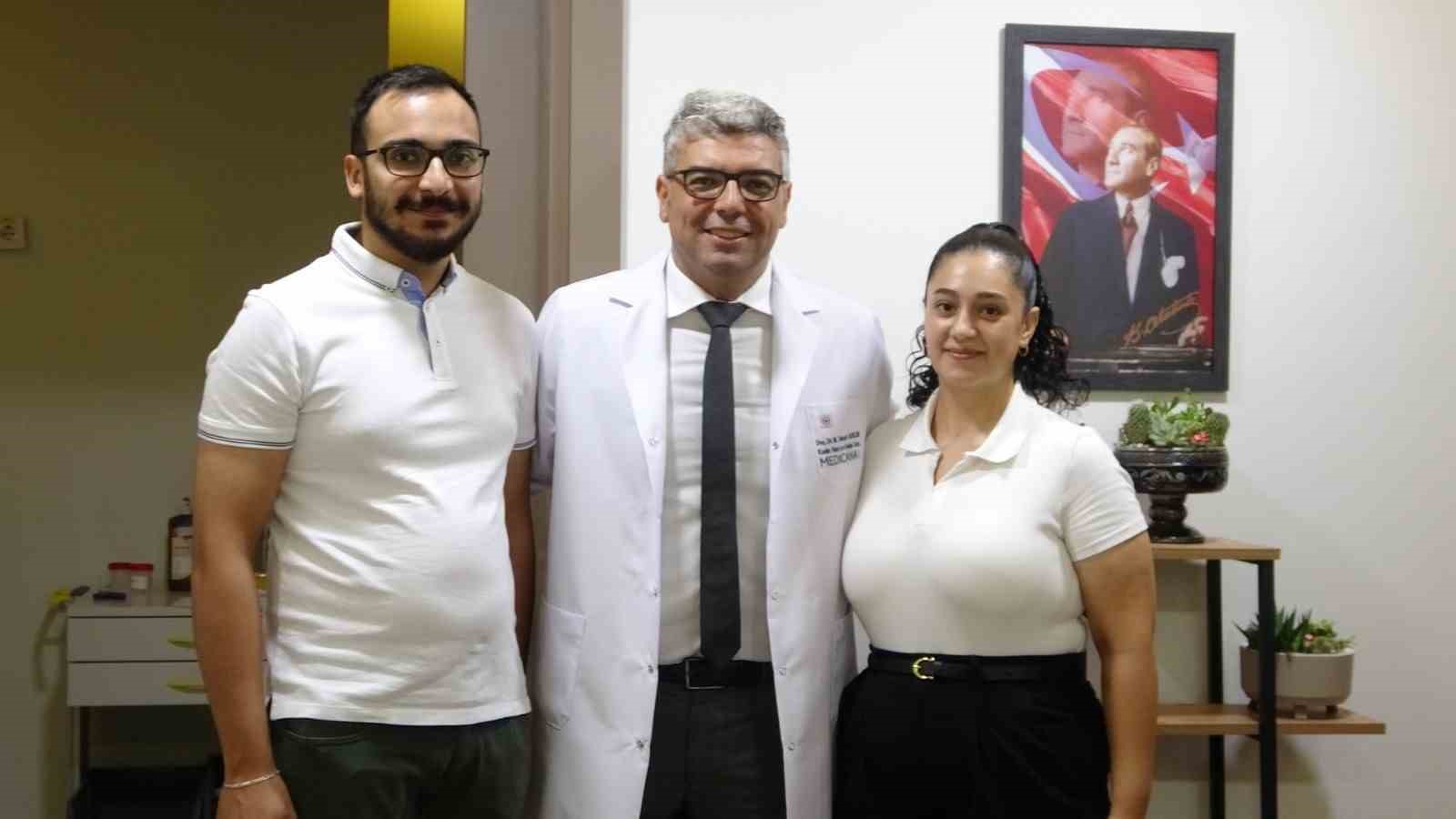 Çocuk sahibi olmak için gitti karnından 2 kilo 700 gram kitle çıktı