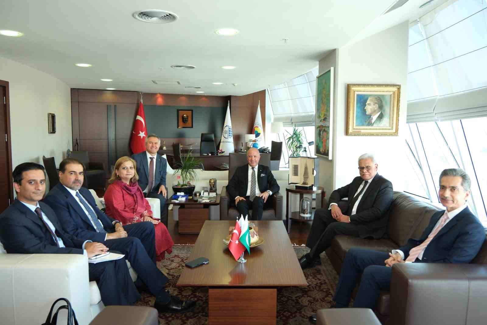 ASO&rsquo;da T&uuml;rkiye-Pakistan ekonomik iş birliği ve yatırım fırsatları değerlendirildi
