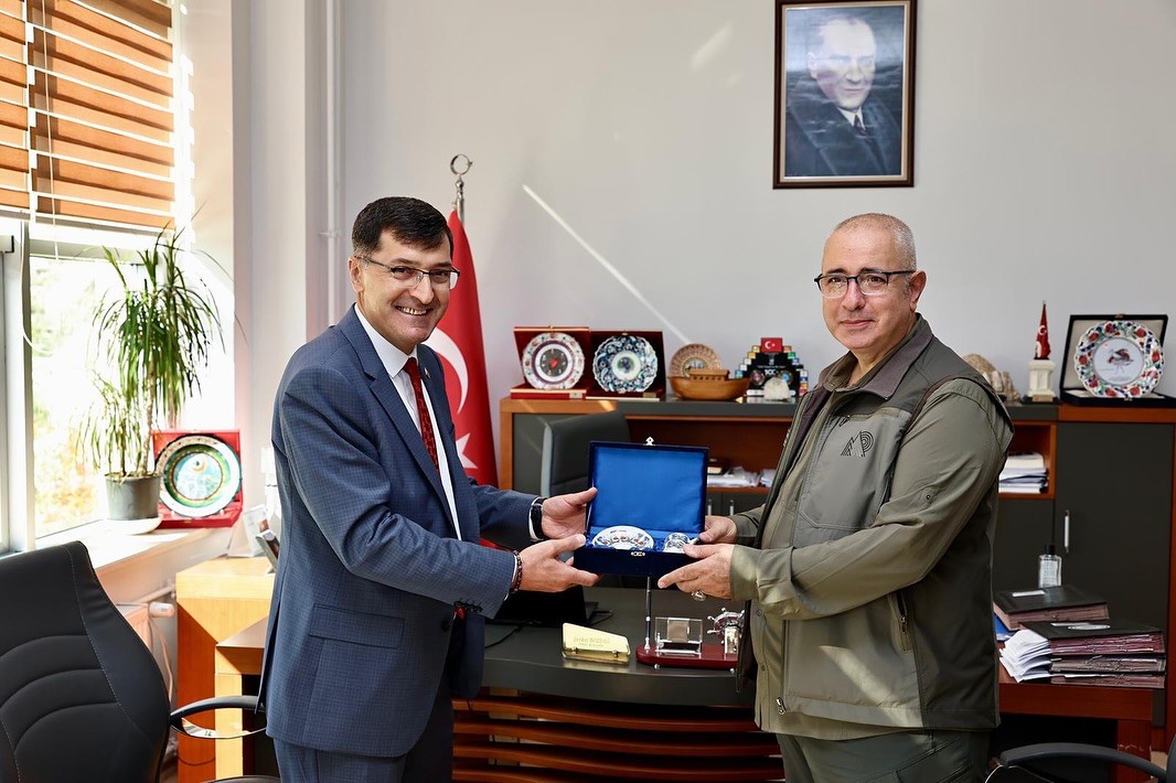 Başkan Kahveci&rsquo;den doğa ve &ccedil;evre i&ccedil;in kurum ziyaretleri
