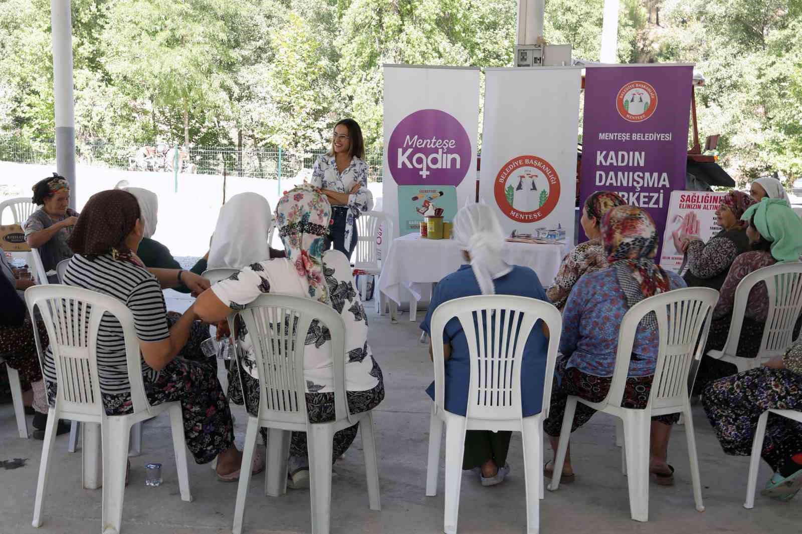 Menteşe Belediyesi’nden Kadın Hakları bilgilendirmesi