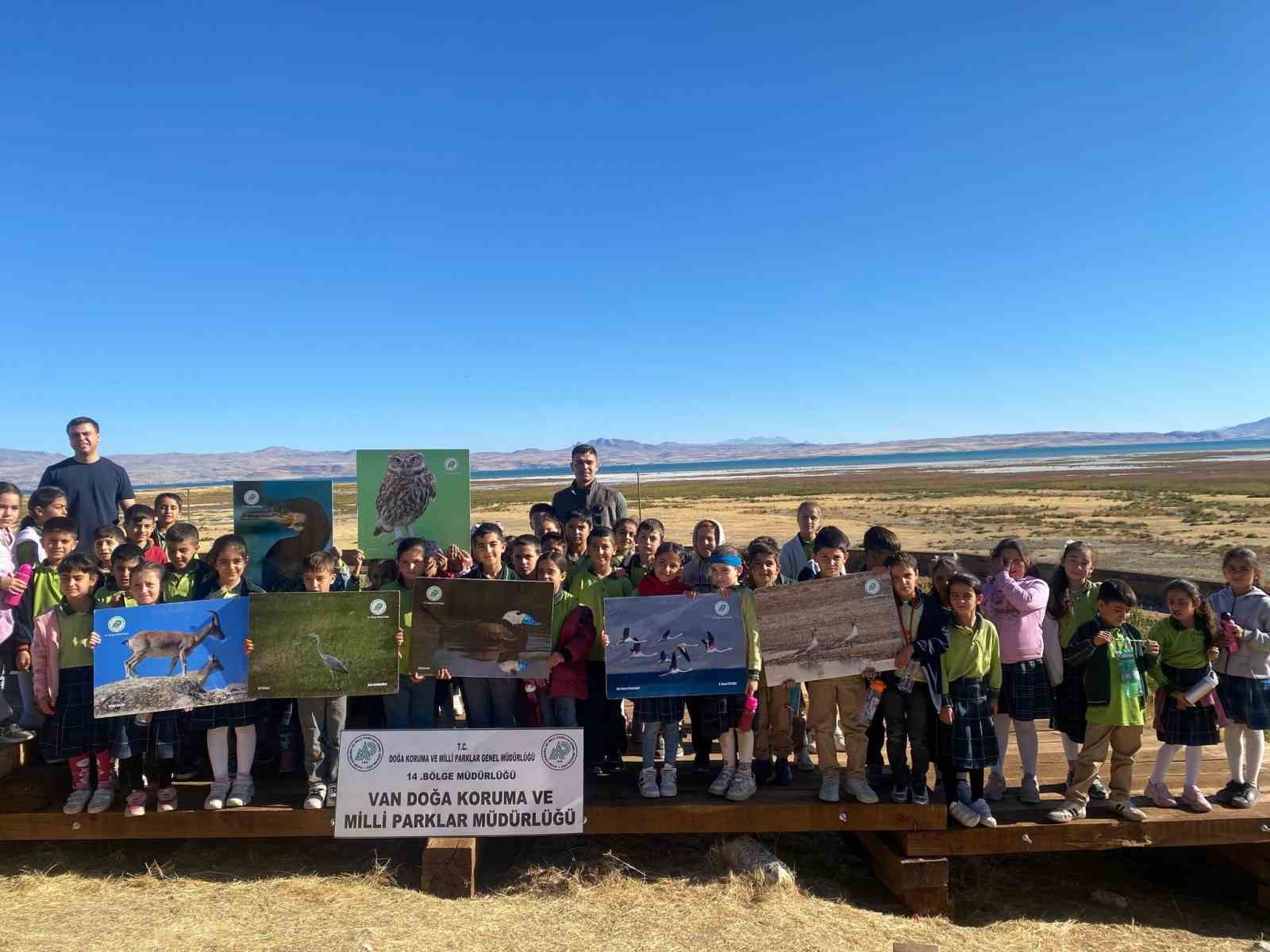 DKMP, öğrencilere tabiatın korunması için eğitim veriyor