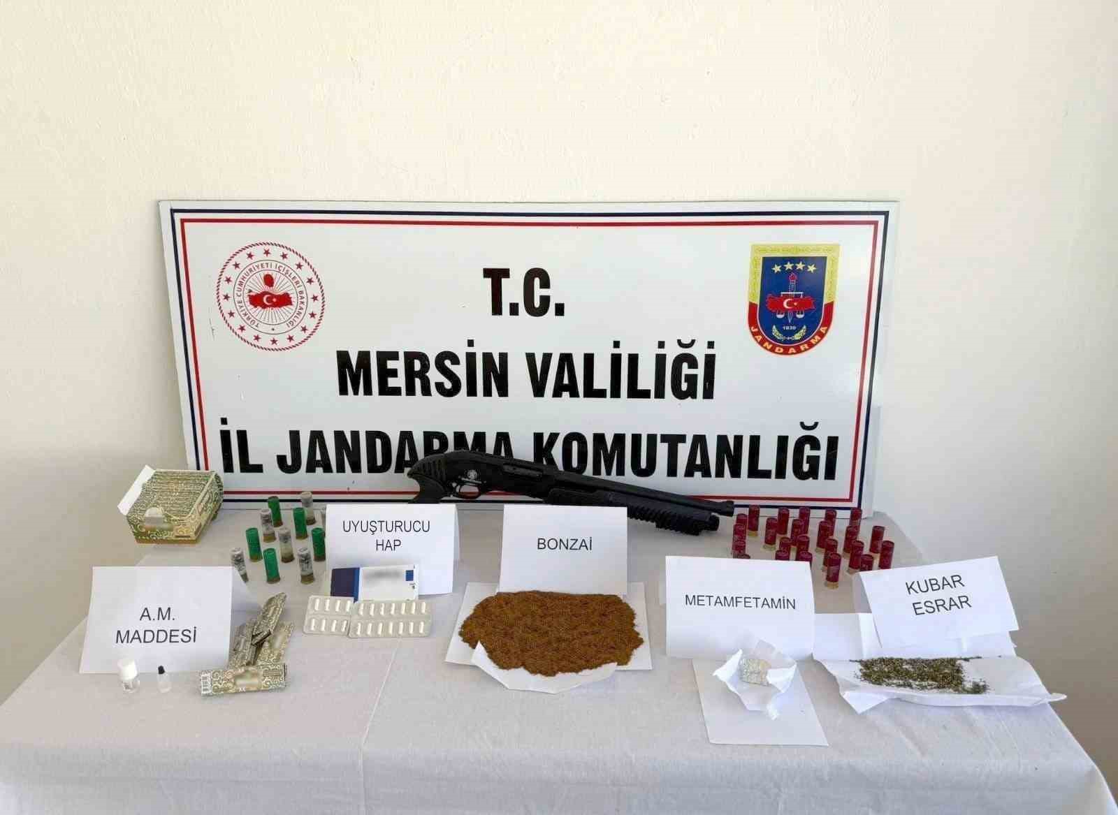 Mersin&rsquo;de uyuşturucu operasyonu: 1 ş&uuml;pheli tutuklandı
