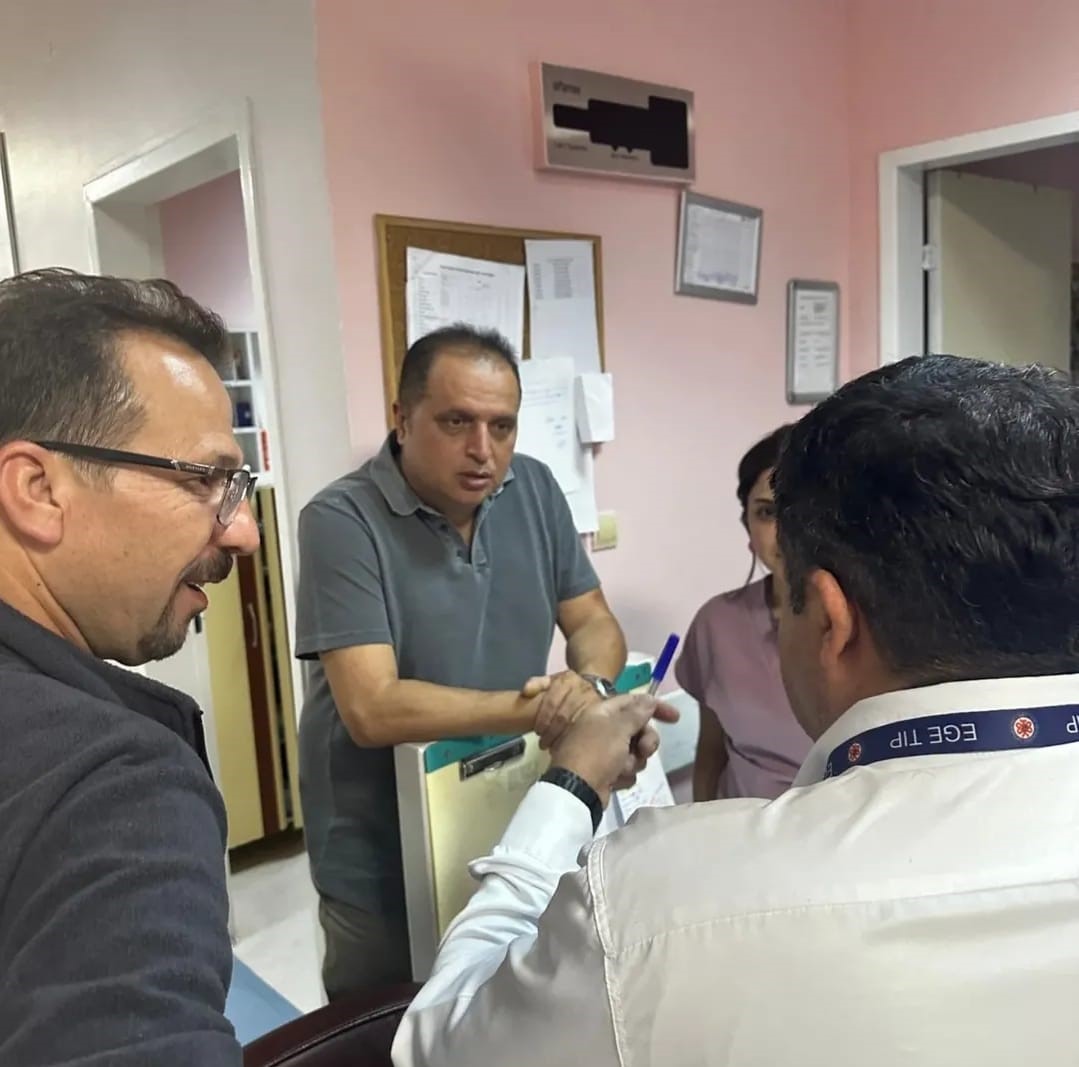 Şırnak İl Sağlık M&uuml;d&uuml;r&uuml; Sili, Cizre Devlet Hastanesinde incelemelerde bulundu
