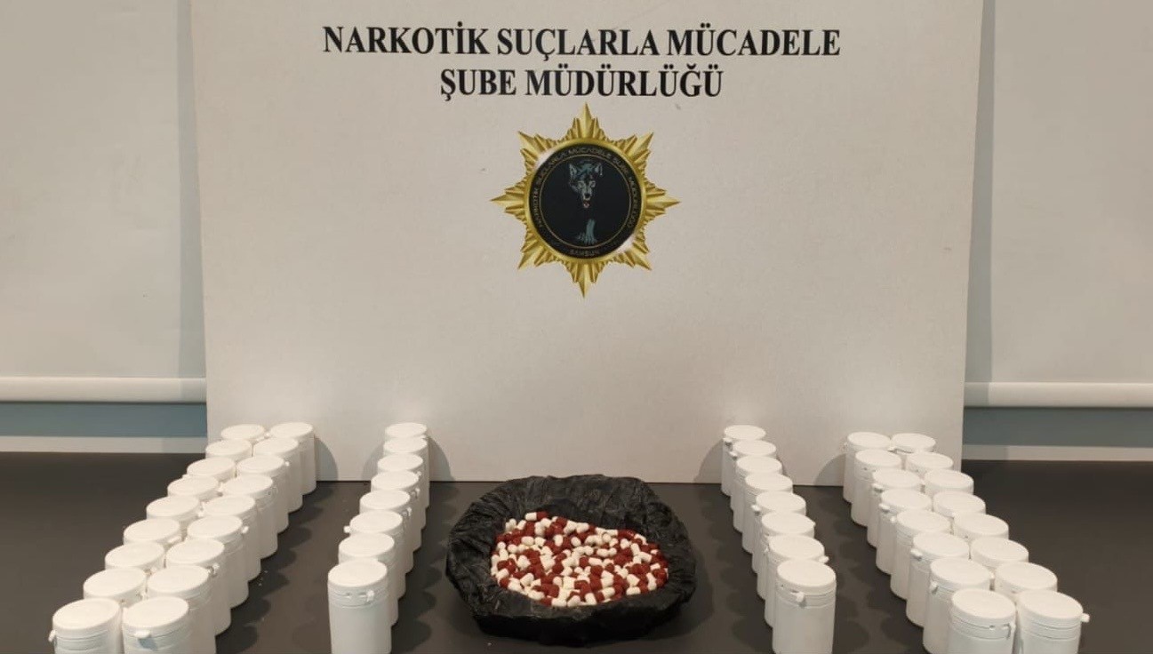 Samsun’da uyuşturucu operasyonları: Binlerce ecza ele geçirildi