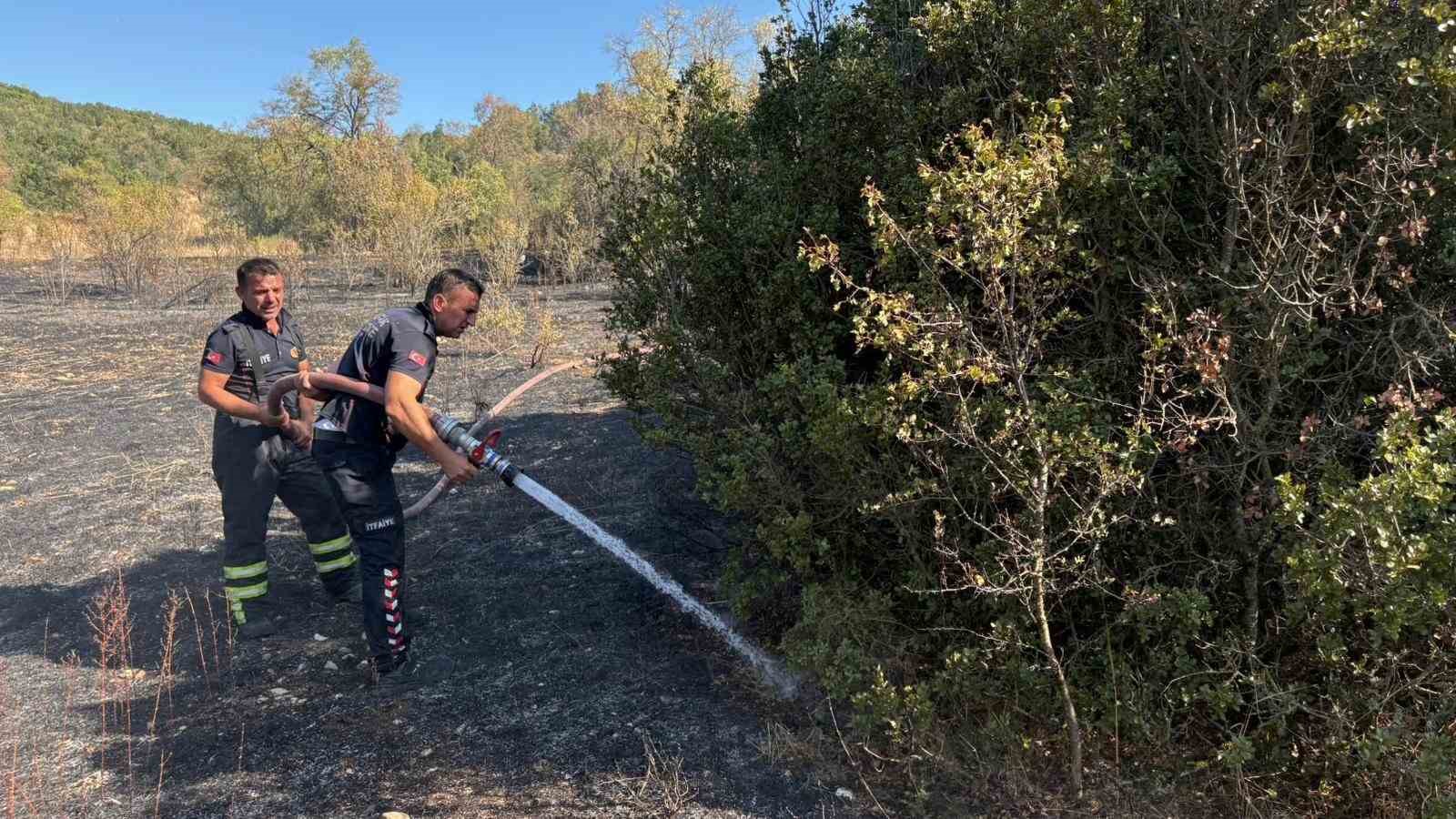 Burdur’daki orman yangını söndürüldü