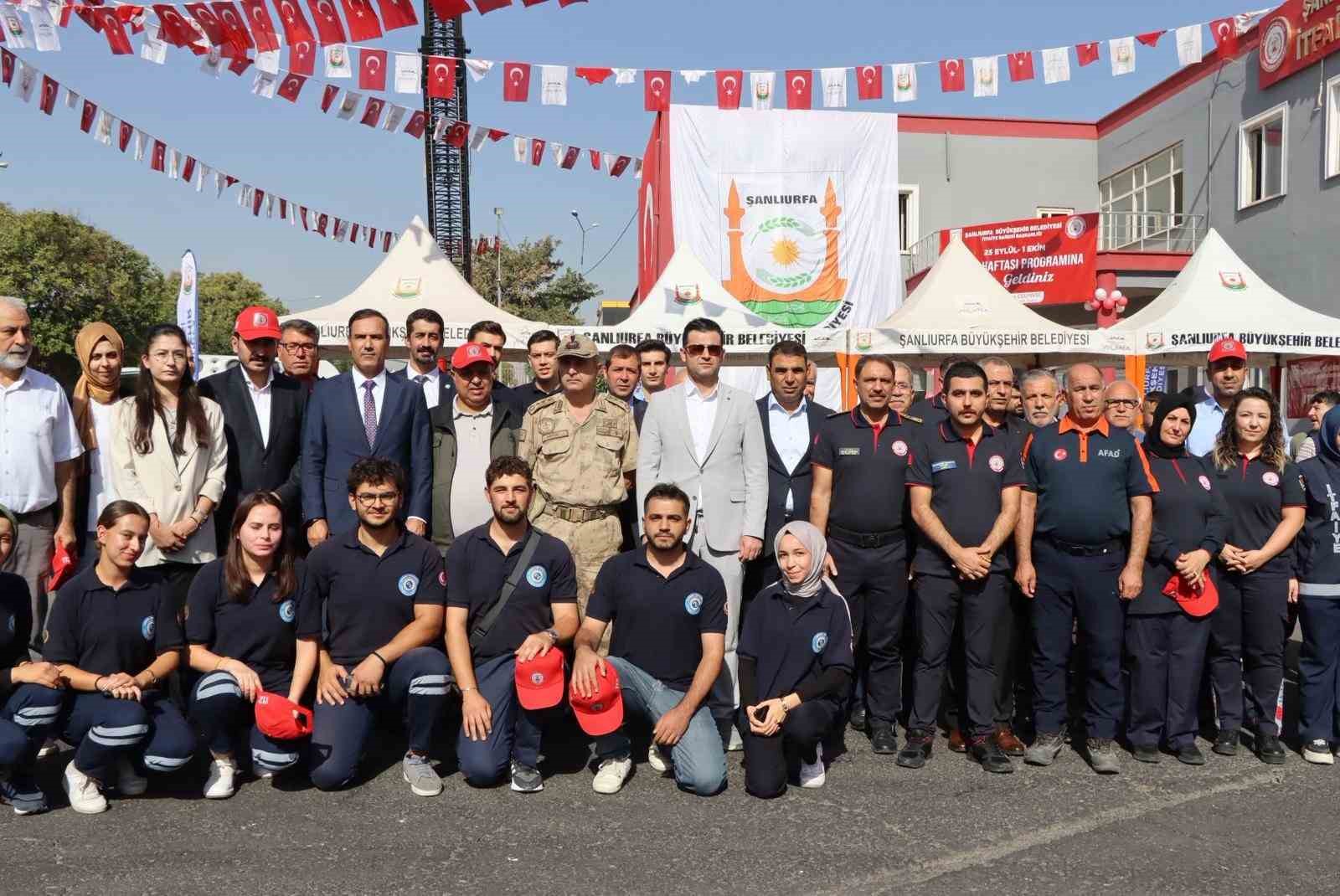 Şanlıurfa’da nefes kesen tatbikat