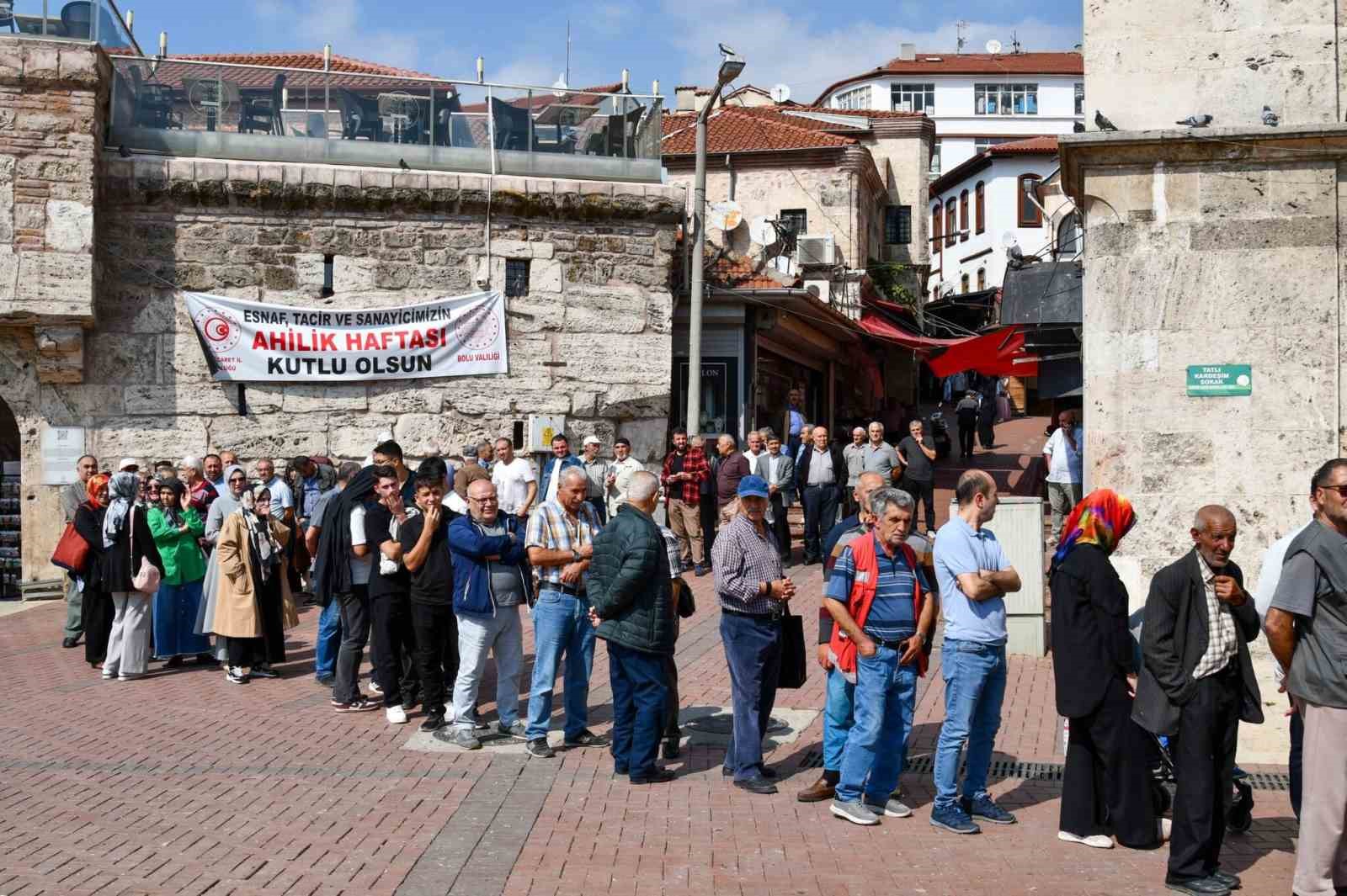 Bolu’da "Ahilik Haftası" dualarla başladı