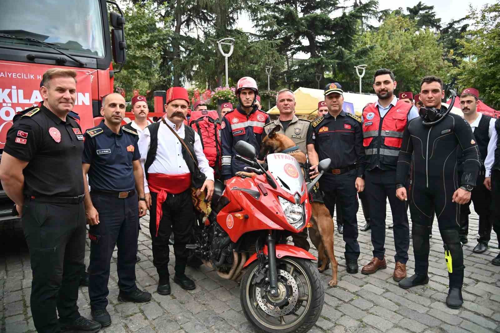 Trabzon’da motorlu itfaiye Timi kuruldu
