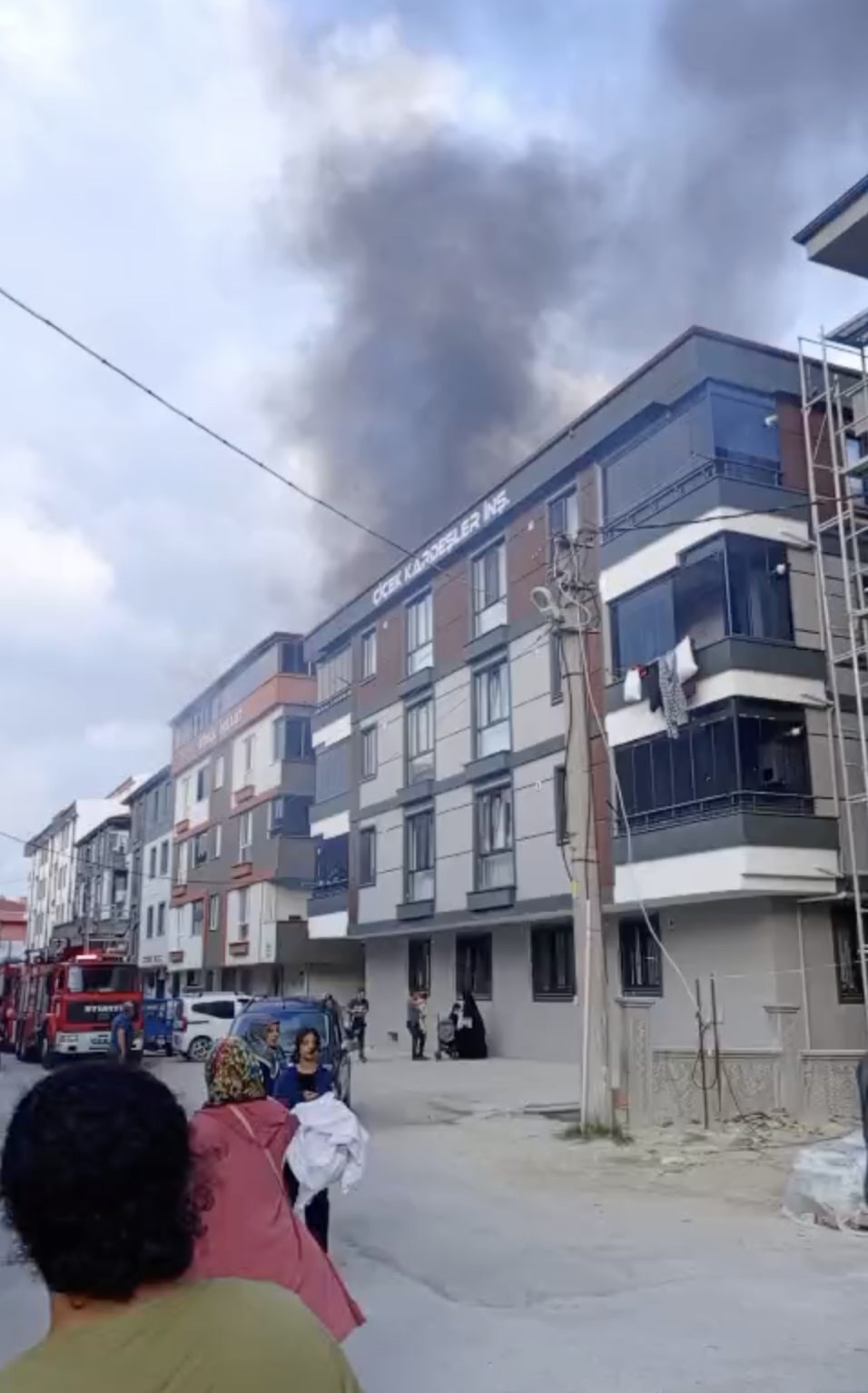 Tekirdağ’da çatı katında çıkan yangın söndürüldü