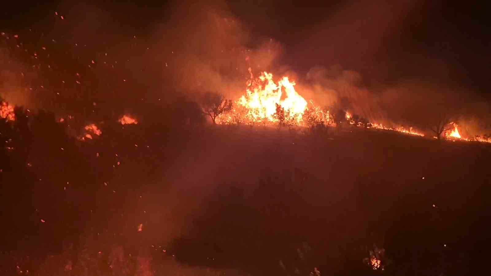 Tekirdağ’da geniş alana yayılan yangın kontrol altına alındı