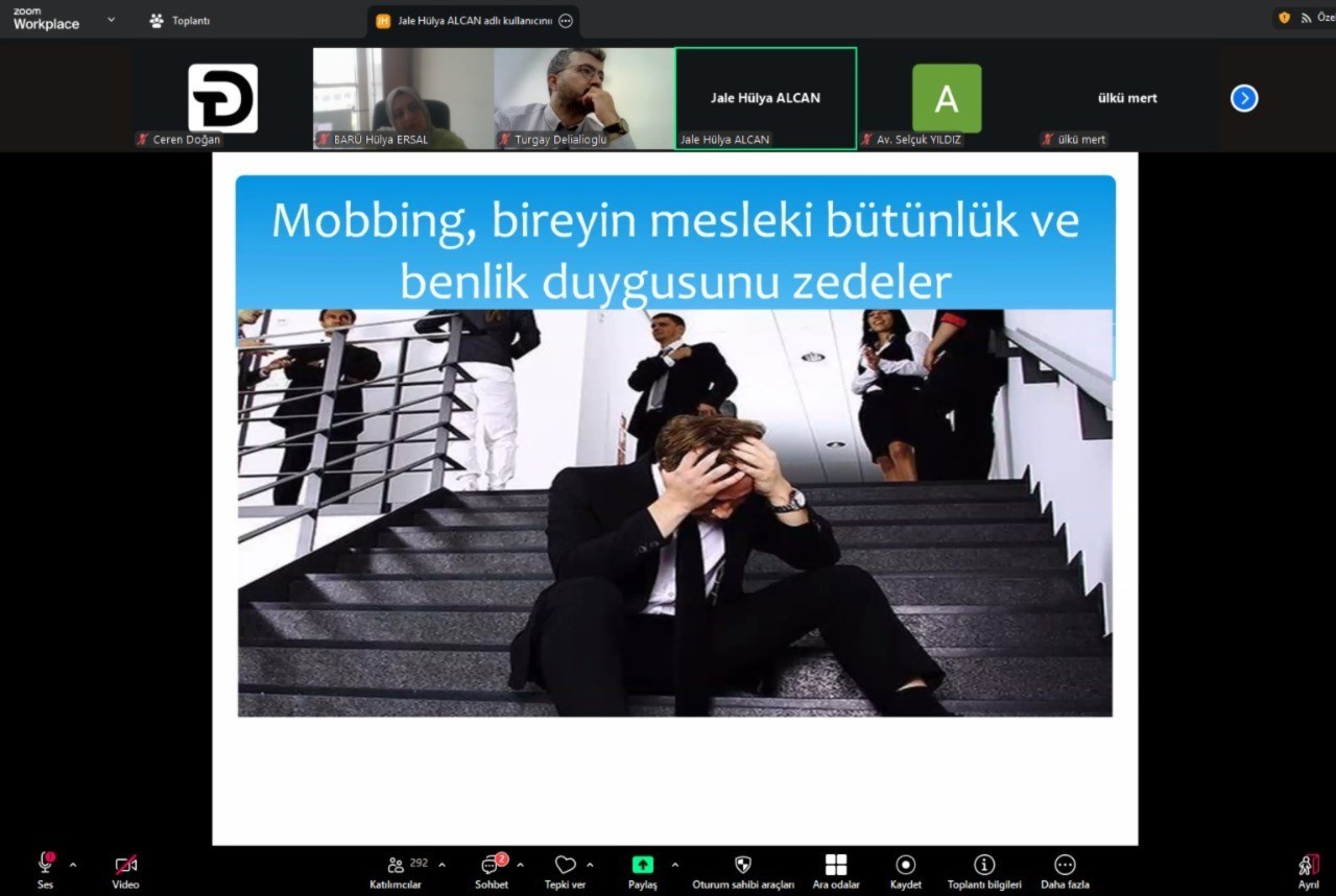 Mobbing t&uuml;m boyutlarıyla ele alındı
