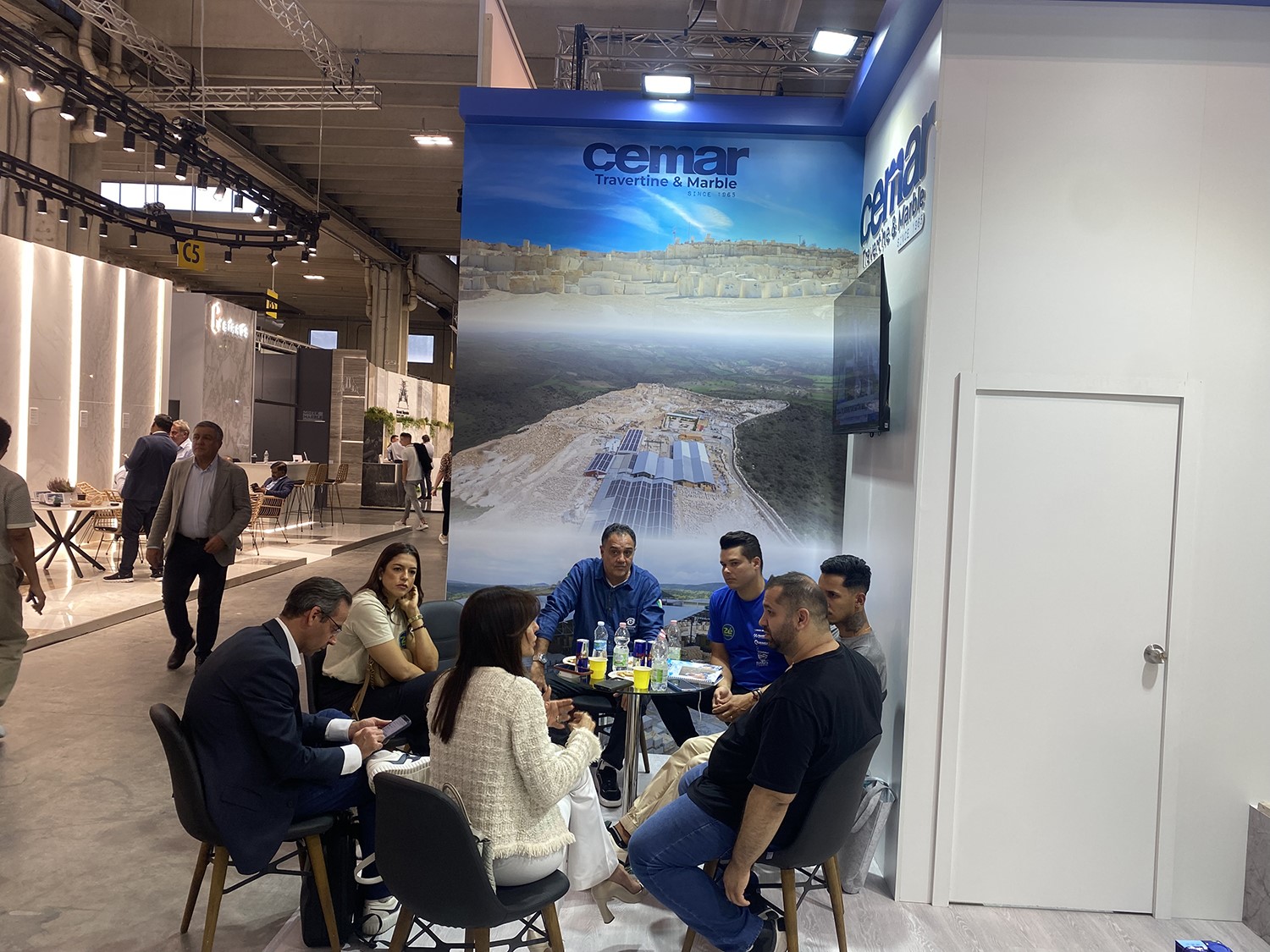 Kula&rsquo;dan Verona&rsquo;ya: Cemar Traverten & Mermer&rsquo;e yoğun ilgi