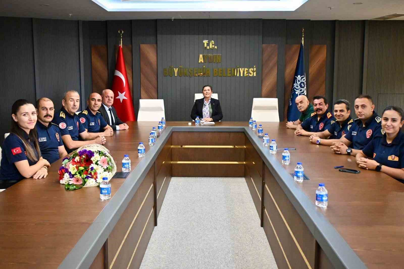 Başkan Çerçioğlu, İtfaiye Haftası&rsquo;nı kutladı