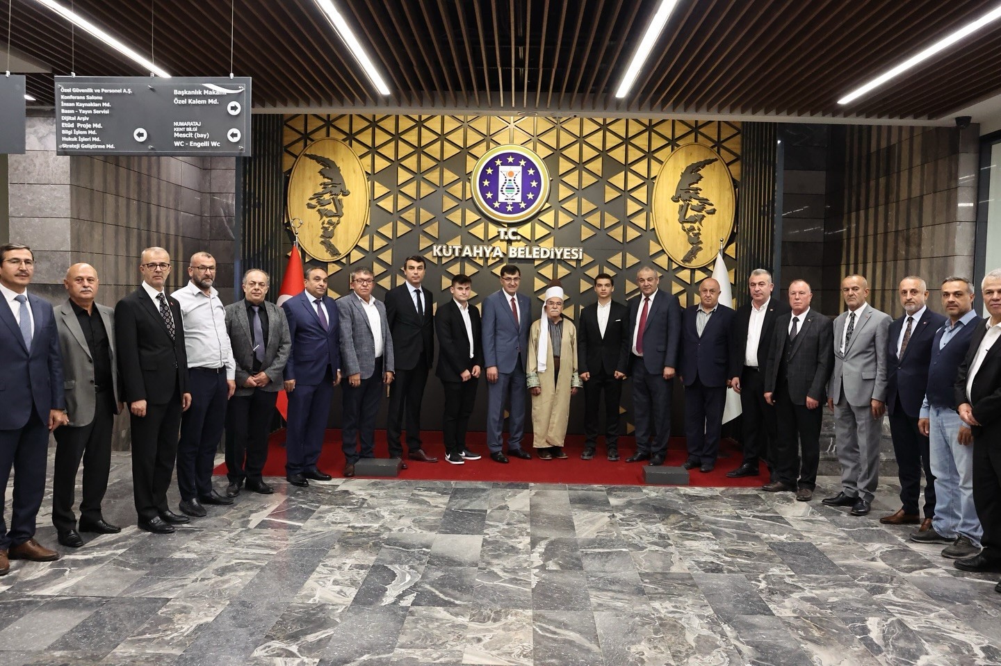 Başkan Kahveci, Ahilik Haftası Kutlama Komitesi’ni kabul etti