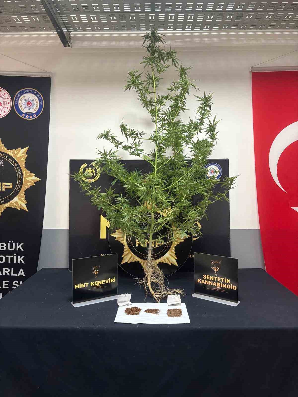 Karabük’te uyuşturucu operasyonu: 1 tutuklama