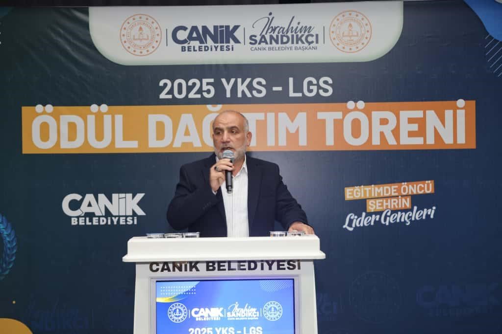 Canik Belediyesi’nden YKS ve LGS şampiyonlarına ödül