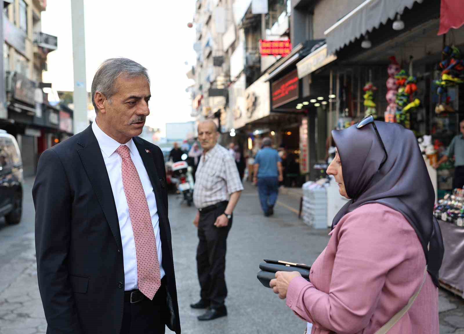 Başkan Alemdar: "Şehrimizin hafızası olan esnaflarımızla bir ve beraber olmaya devam edeceğiz"
