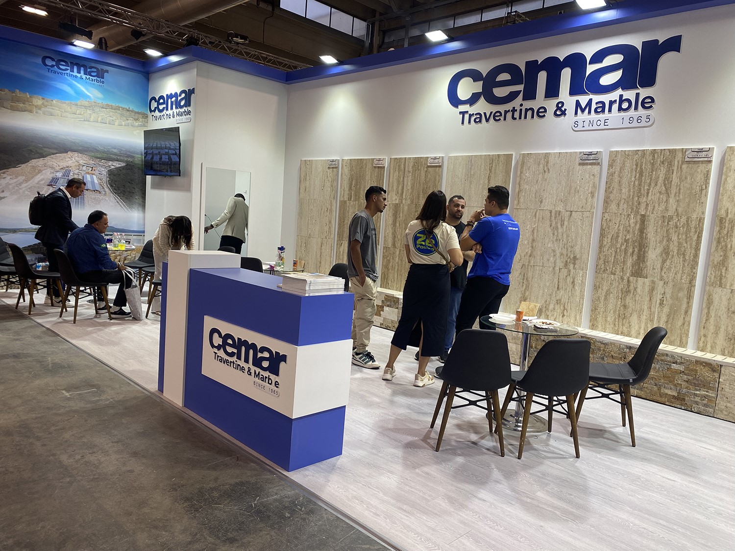 Kula’dan Verona’ya: Cemar Traverten & Mermer’e yoğun ilgi