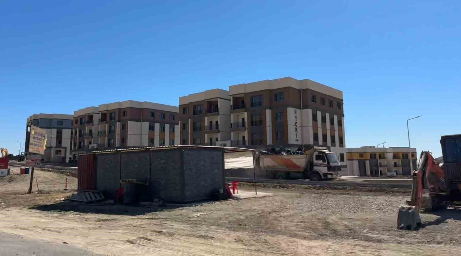 Ergani’deki TOKİ’lerde çevre düzenlemesine geçildi