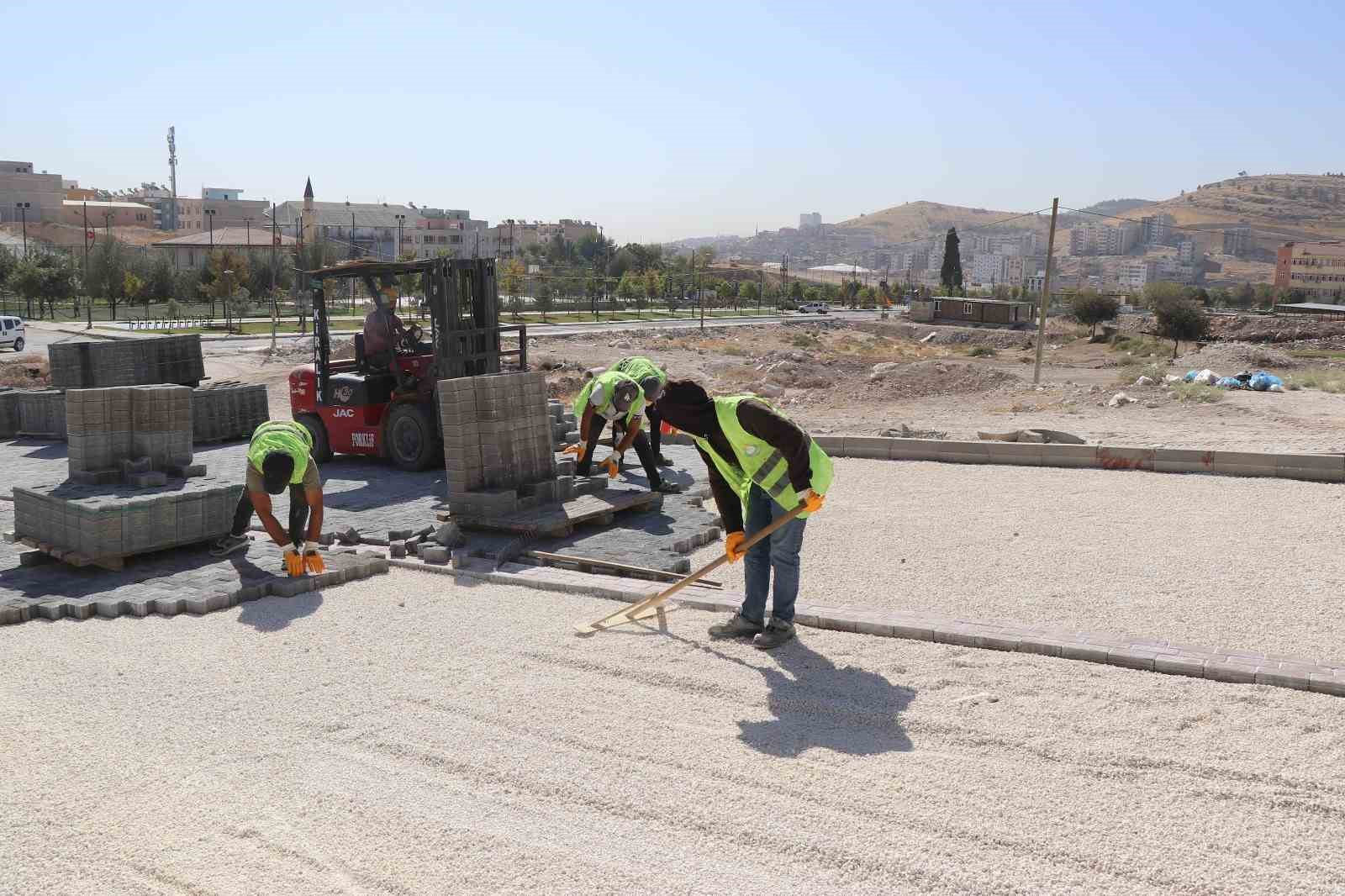 Haliliye Belediyesi’nden üstyapı çalışması