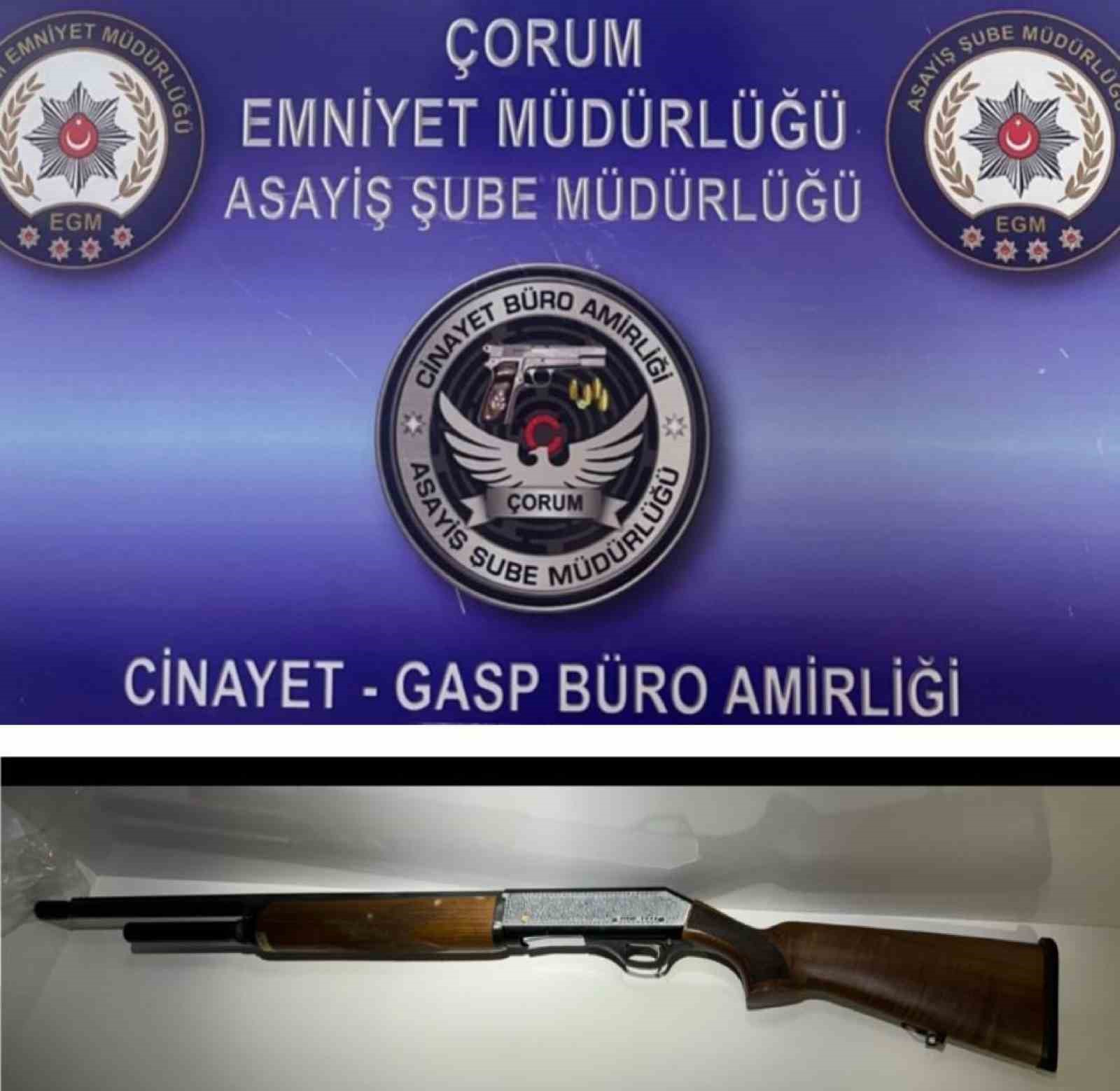 Çorum’da aranan 4 şüpheli yakalandı