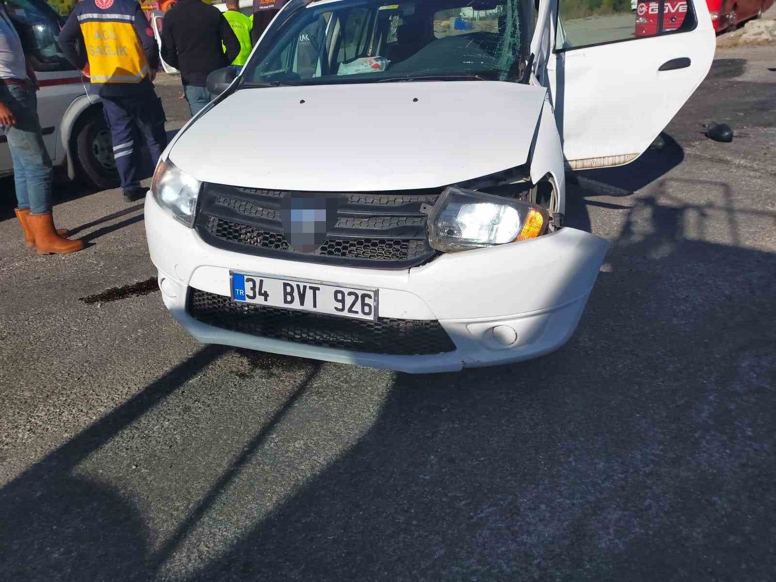 Sivas’ta trafik kazası: 4 yaralı