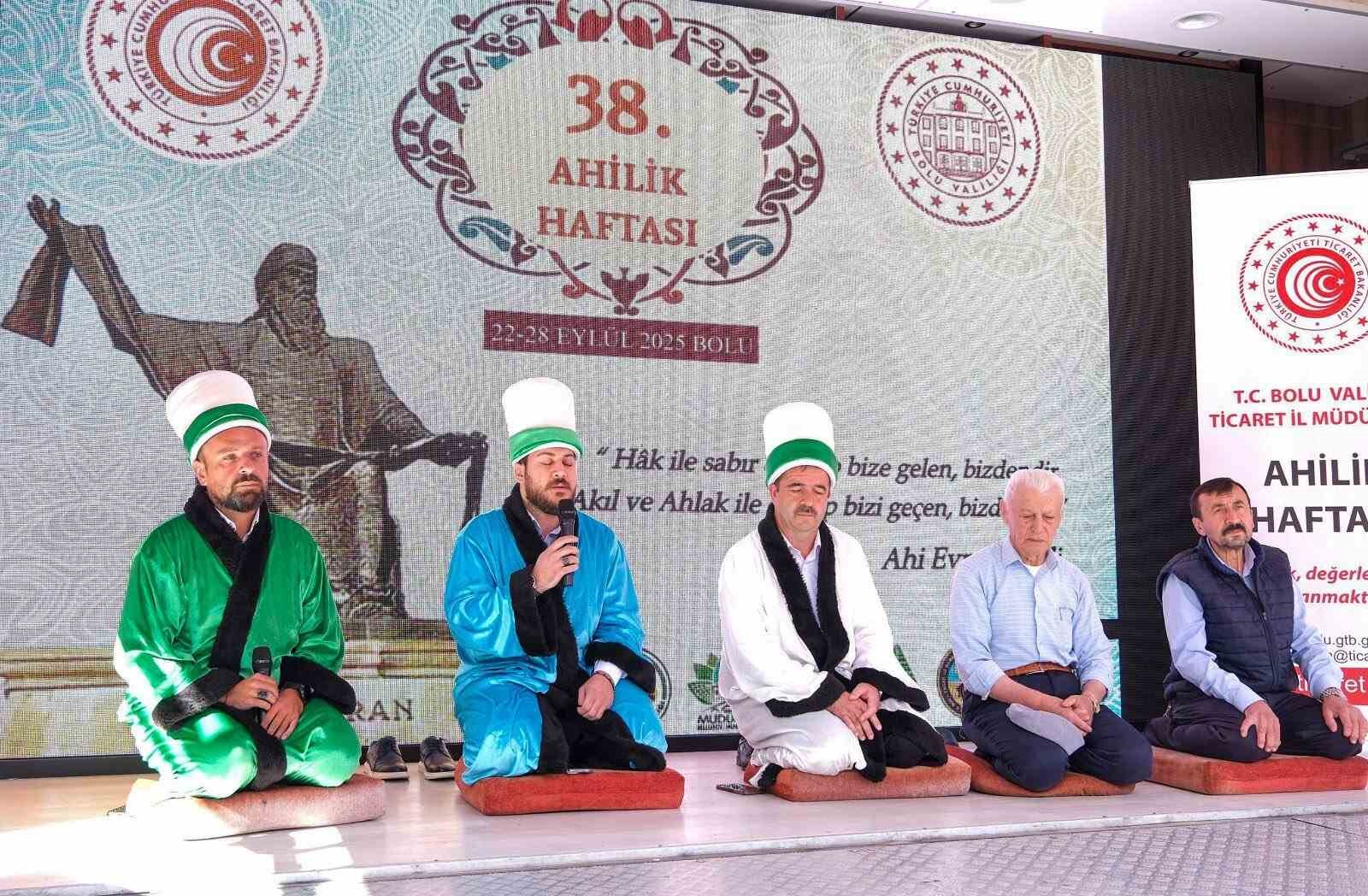 Mudurnu’da 38. Ahilik Haftası kutlandı
