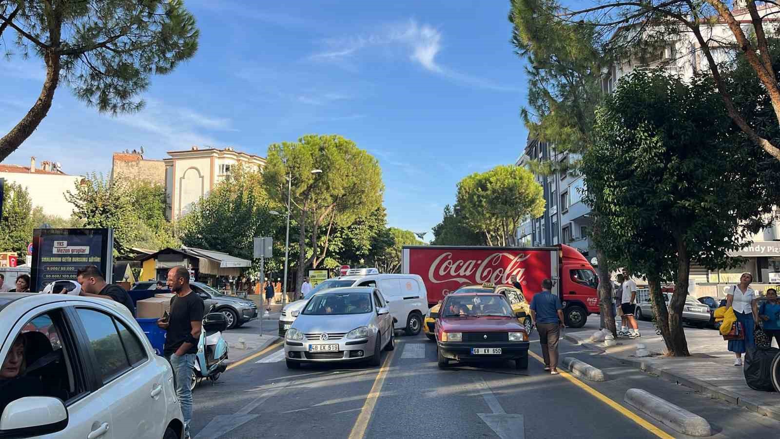 Menteşe’de dönerci bacasında yangın paniği